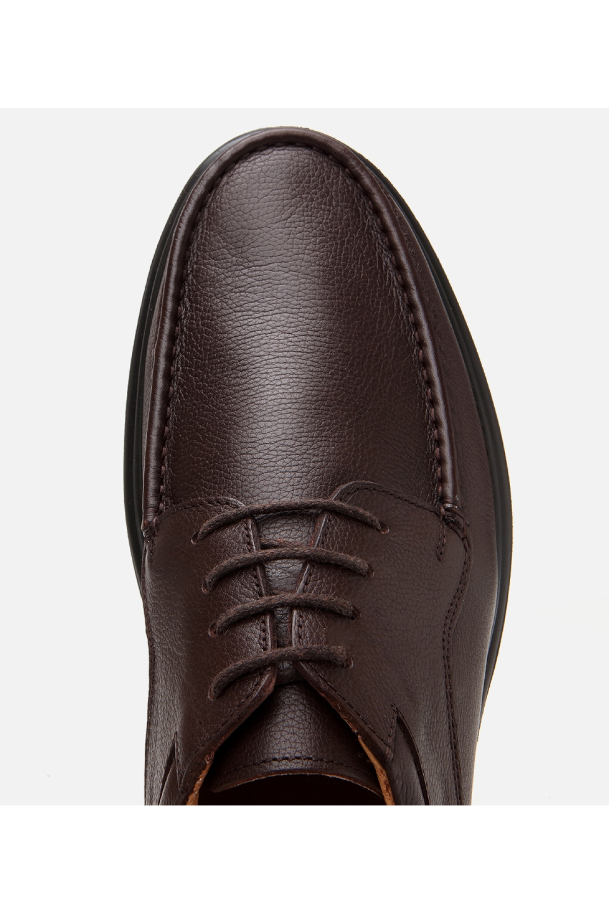 Erkek Deri Kahverengi Rahat Günlük Ayakkabı - Görsel 5