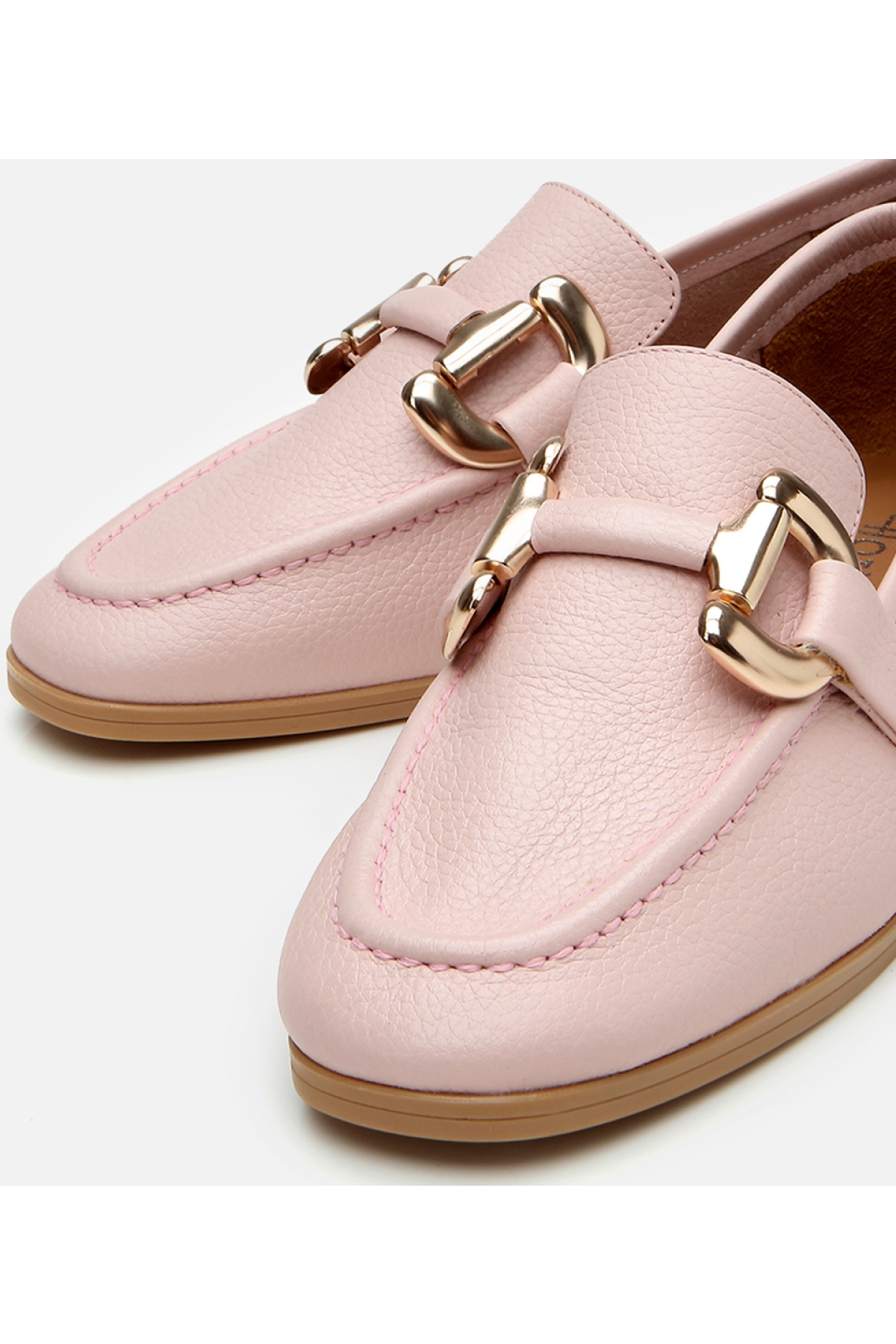 Hotiç Mavi Hotiç Deri Kadın Tokalı Günlük Loafer