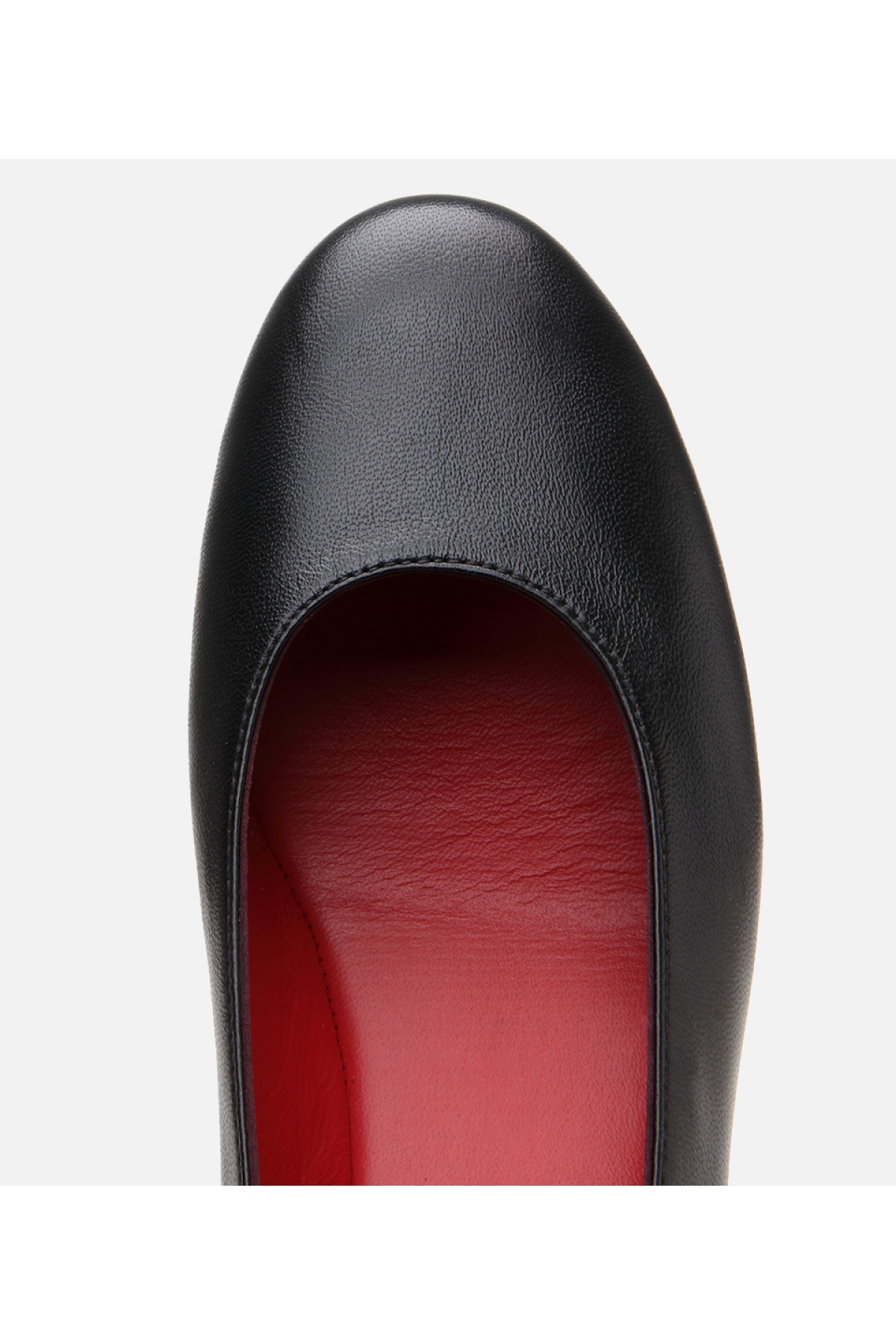 Kadın Deri Siyah Dolgu Topuklu Ayakkabı - Görsel 5