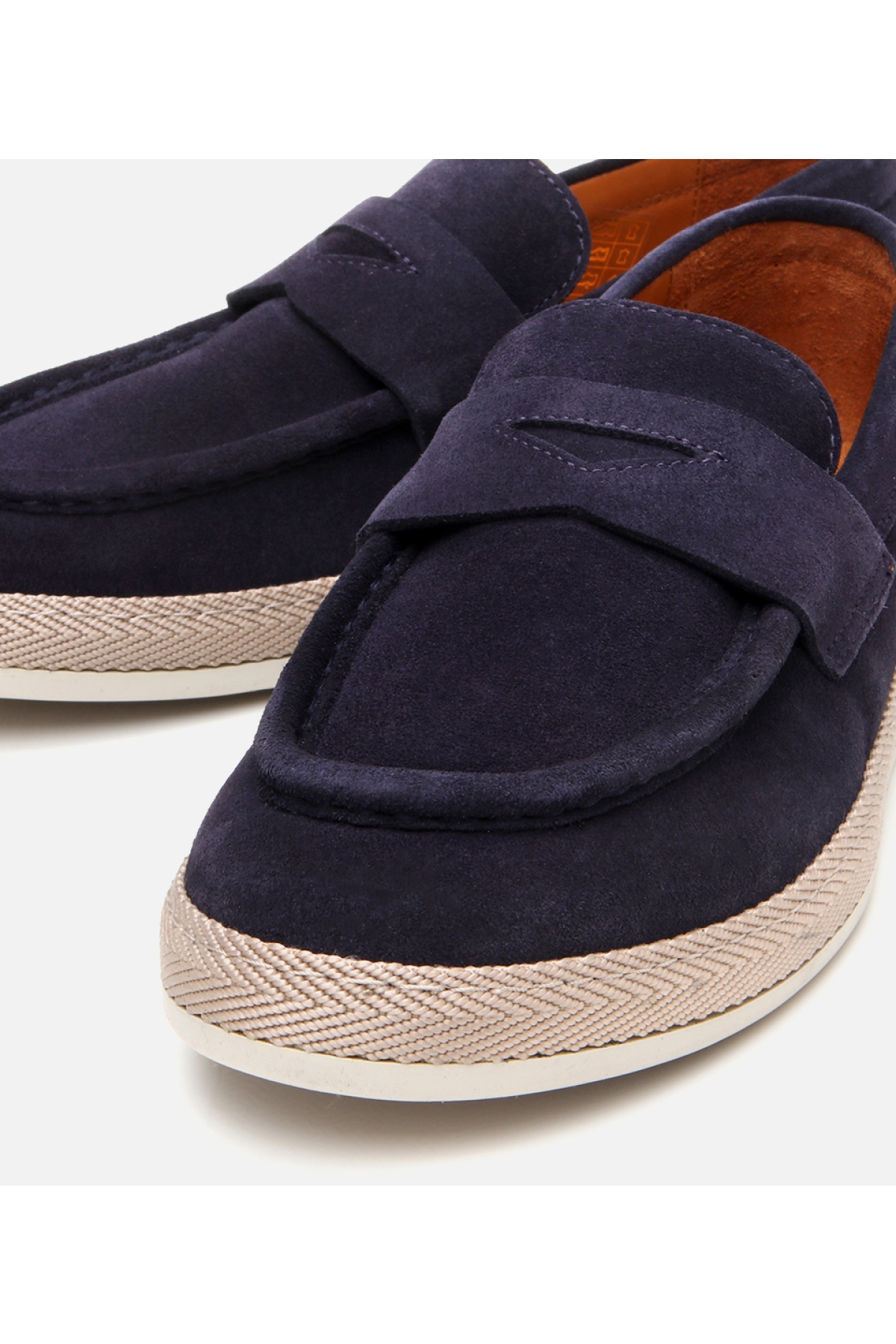 Hotiç Lacivert Hotiç Süet Deri Erkek Ultra Hafif Tabanlı Loafer