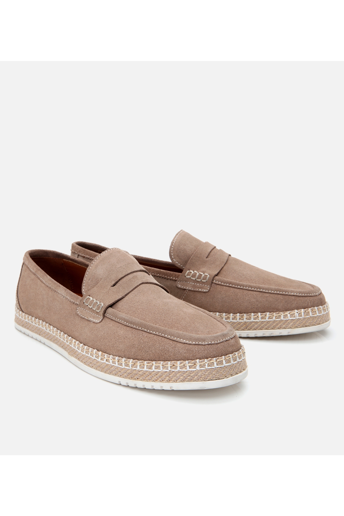 Hotiç Mavi Hotiç Süet Deri Erkek Ultra Hafif Tabanlı Loafer