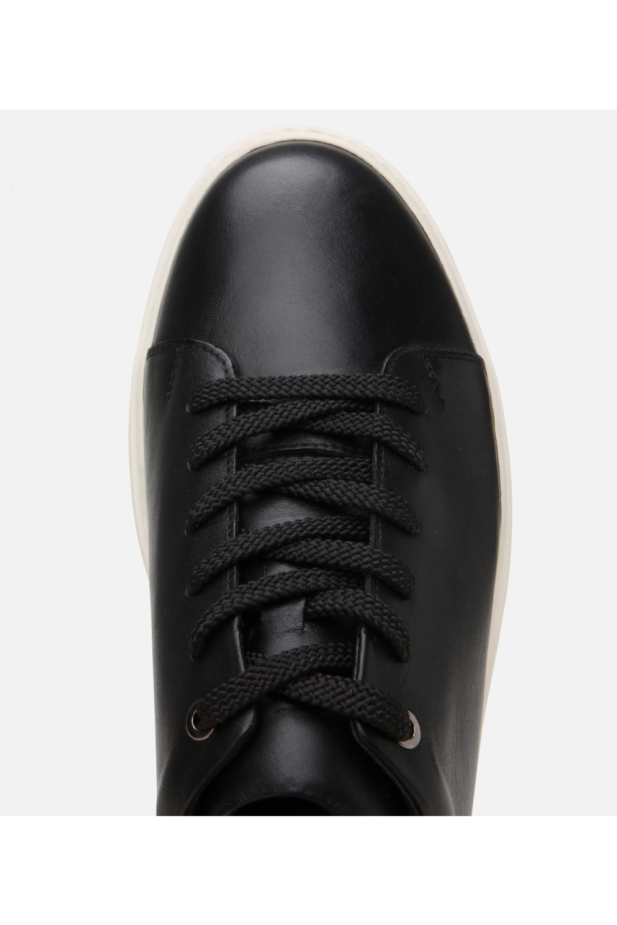 Erkek Deri Siyah Toka Detaylı Spor Ayakkabı - Görsel 5
