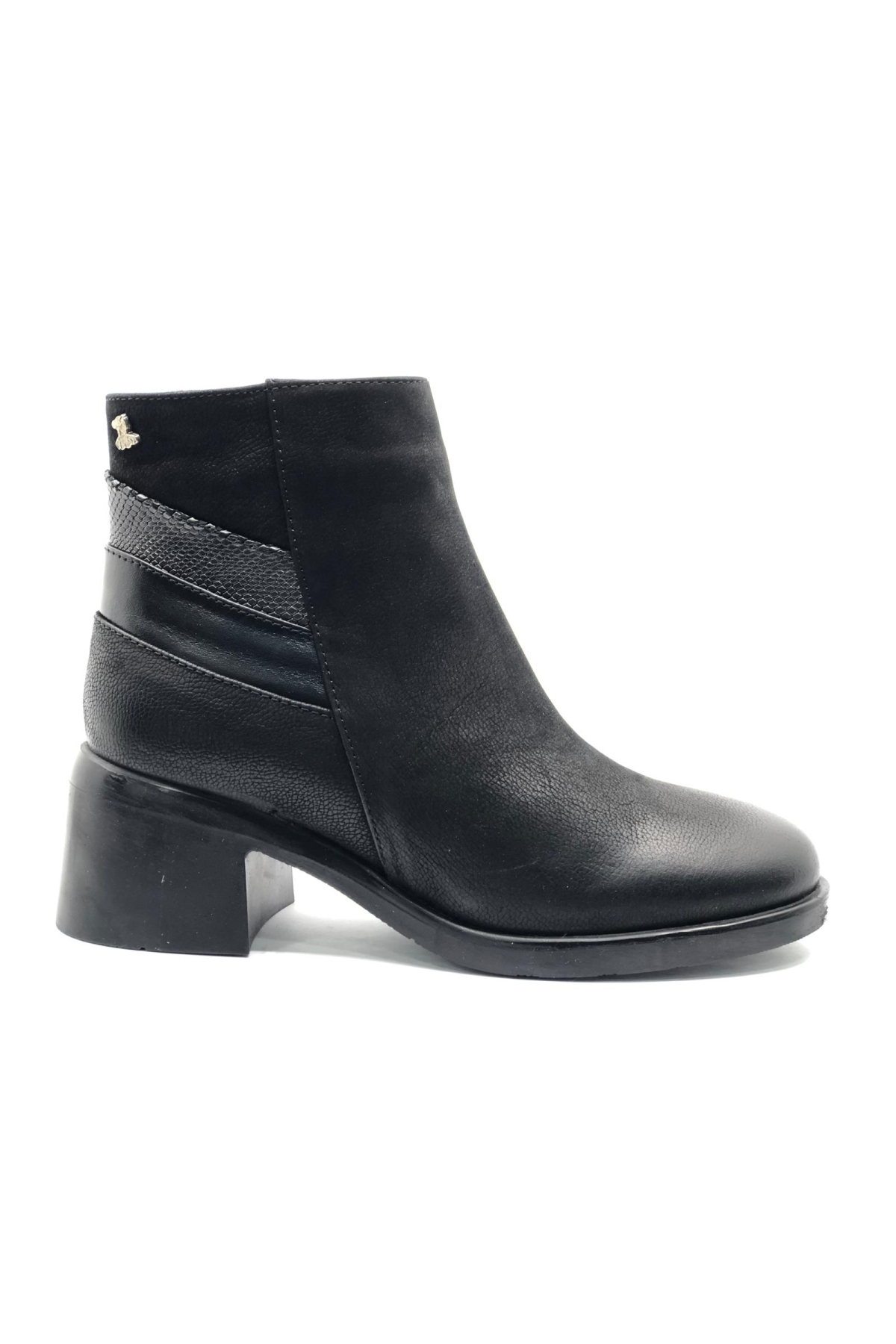 Brumalis Hakiki Deri Kaymaz Taban Ortopedik Kadın Bot - Görsel 2