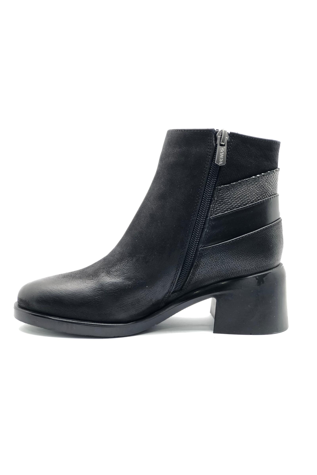 Brumalis Hakiki Deri Kaymaz Taban Ortopedik Kadın Bot - Görsel 4