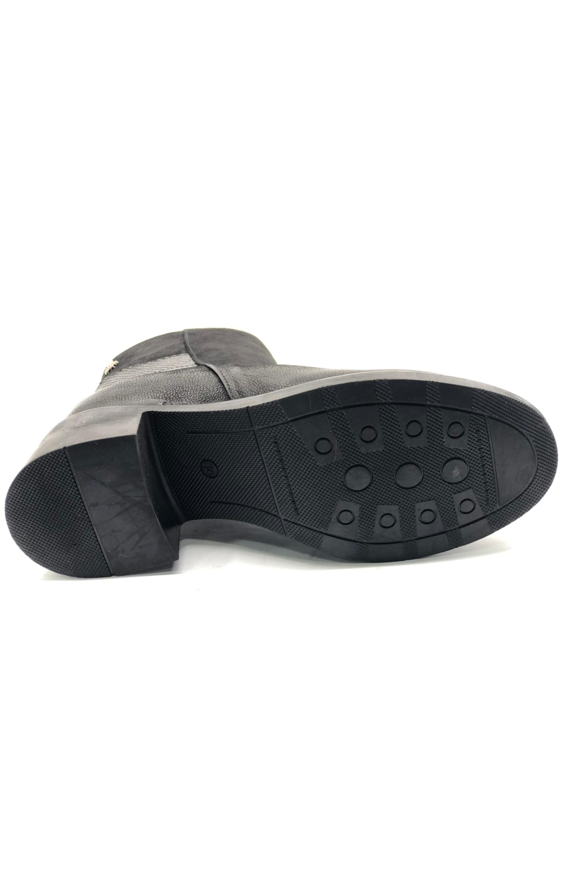 Brumalis Hakiki Deri Kaymaz Taban Ortopedik Kadın Bot - Görsel 6