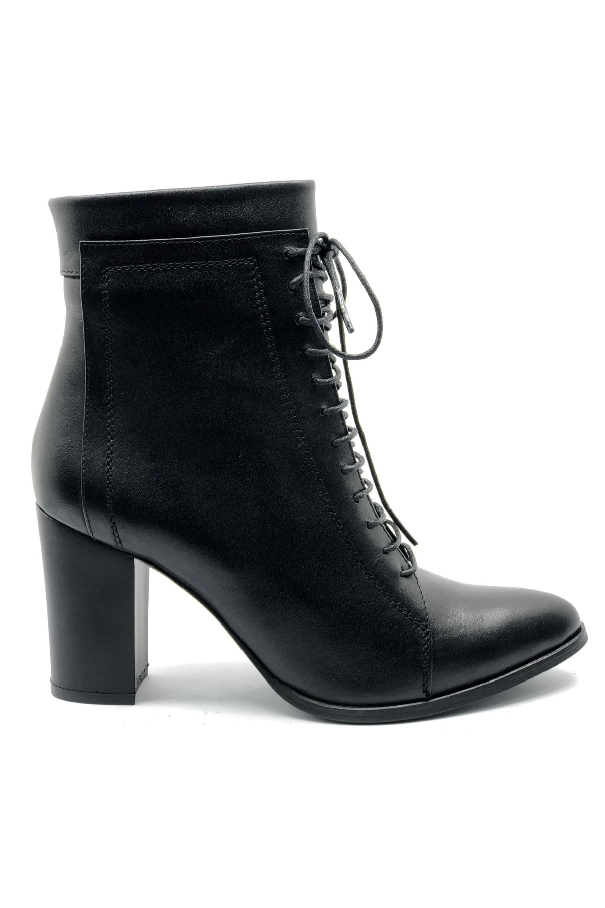 Fiore Hakiki Deri Ortopedik Topuklu Kadın Bot - Görsel 2