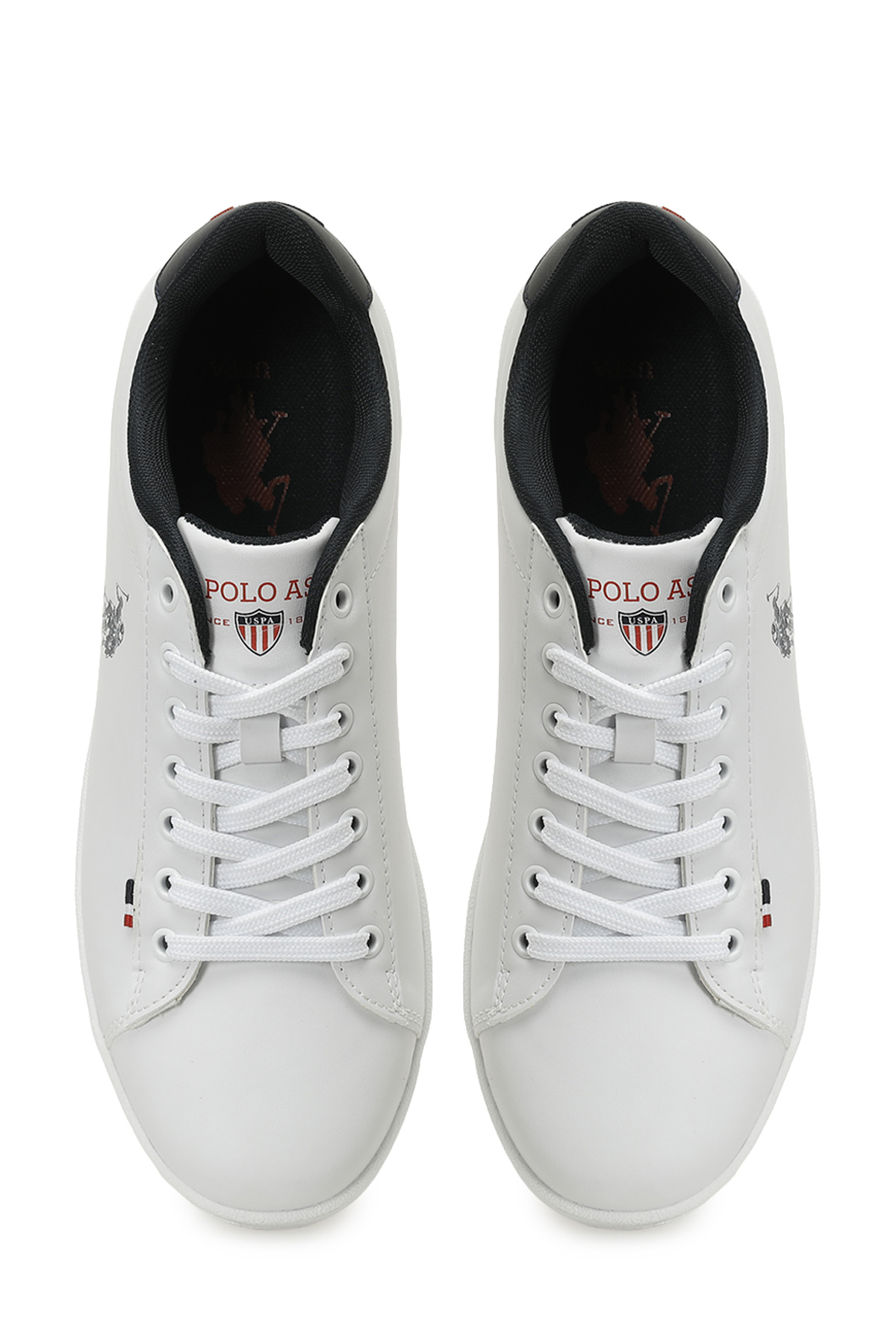 U.S. Polo Assn. FRANCO 5PR Beyaz Erkek Sneaker - Görsel 5