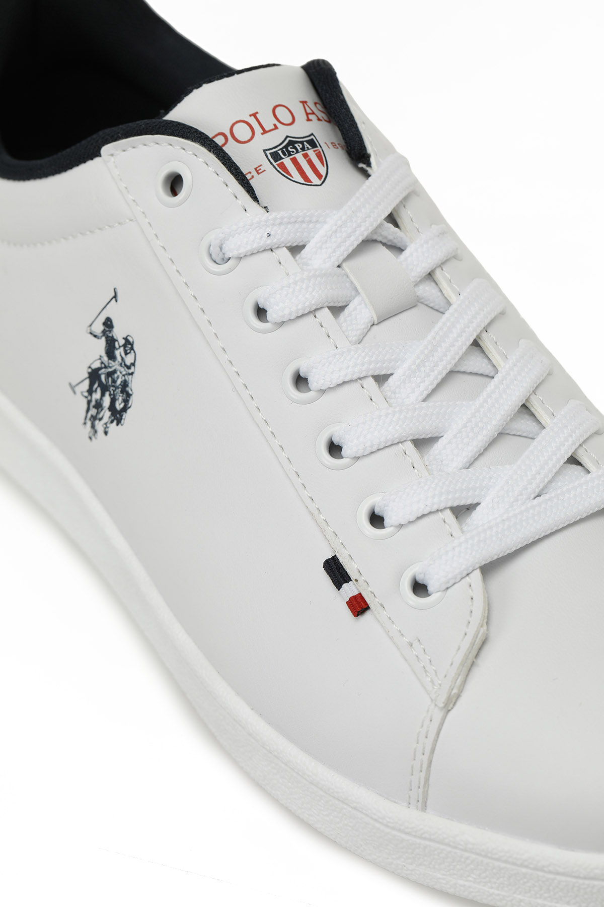 U.S. Polo Assn. FRANCO 5PR Beyaz Erkek Sneaker - Görsel 8