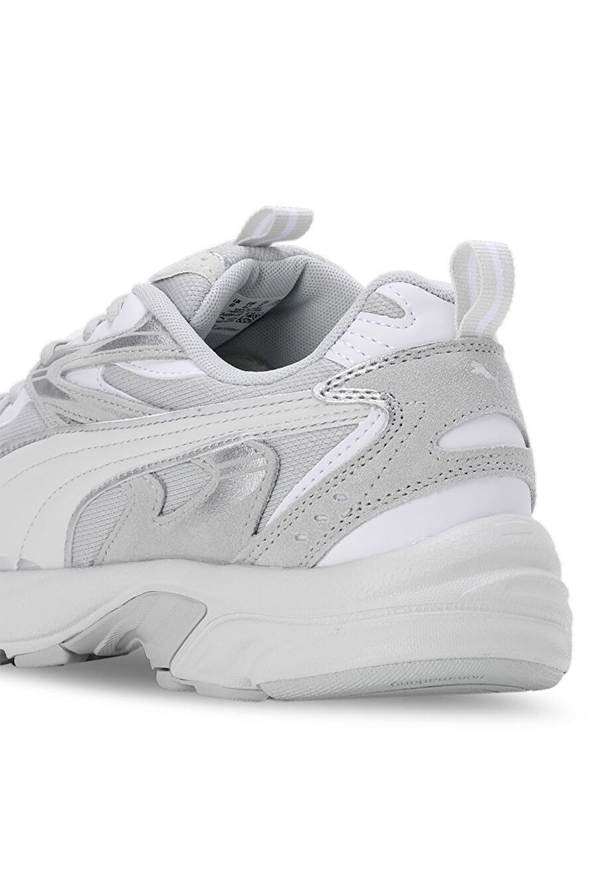 Milenio Tech Suede Gri Spor Ayakkabı - Görsel 6