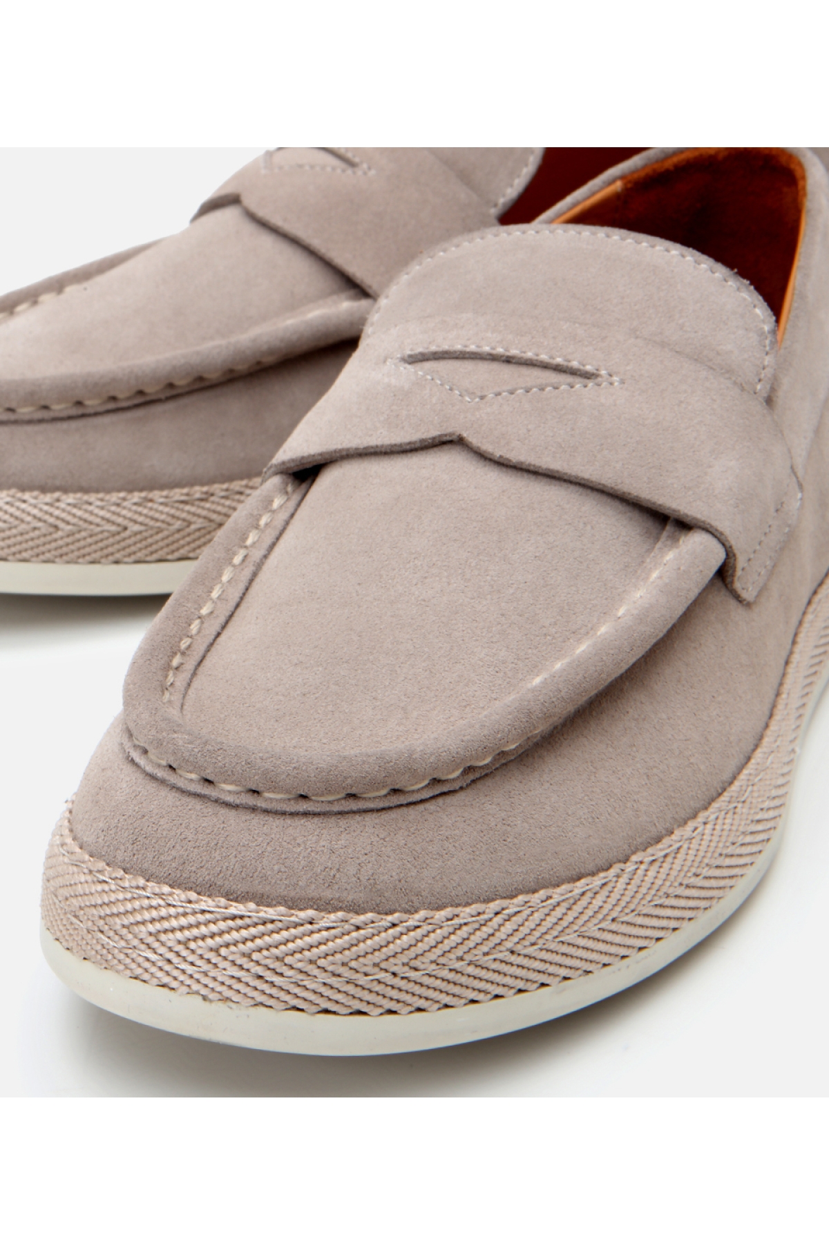 Hotiç Lacivert Hotiç Süet Deri Erkek Ultra Hafif Tabanlı Loafer