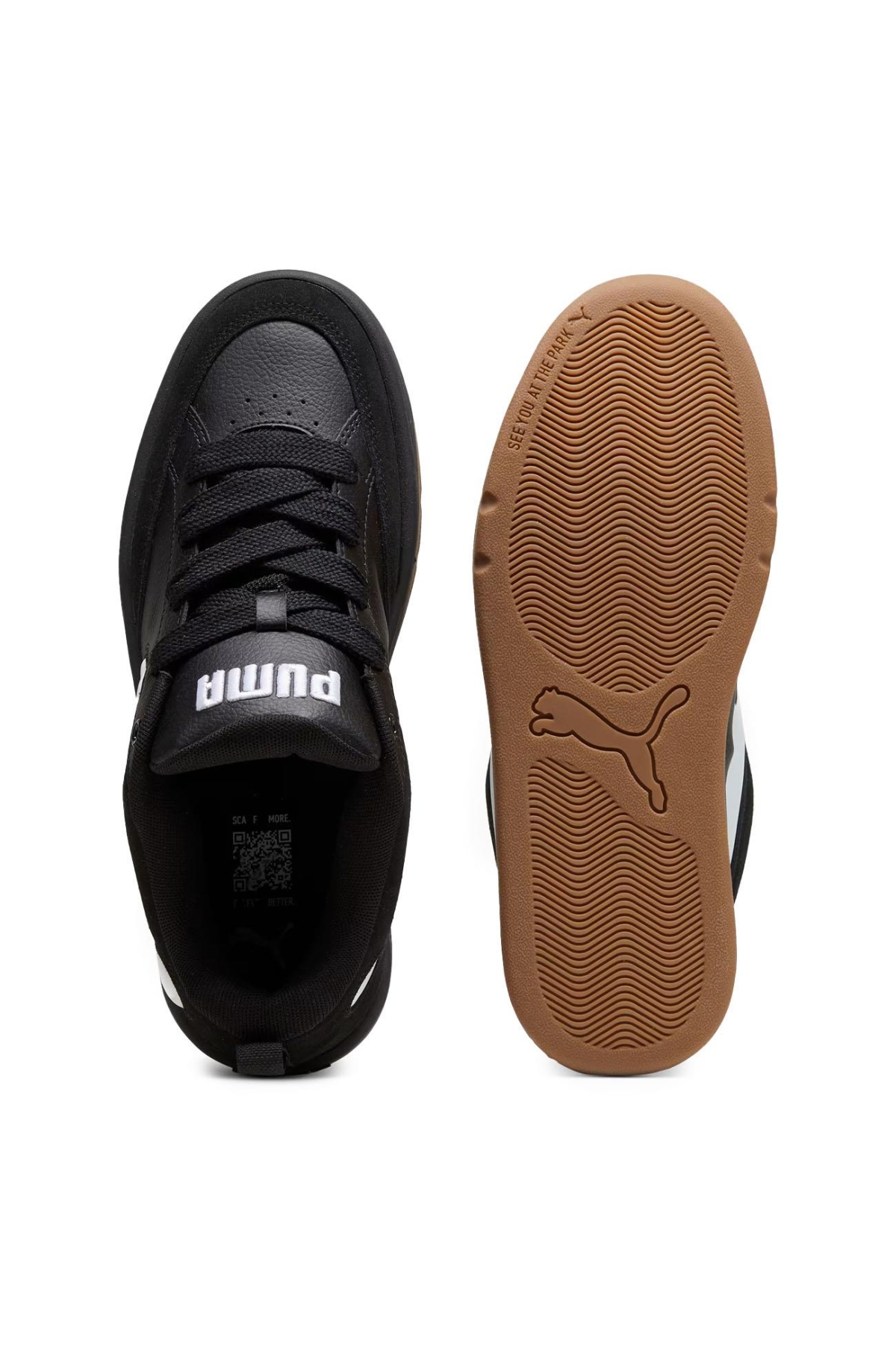 395022 Park Lifestyle SD Spor Ayakkabı Siyah - Görsel 6