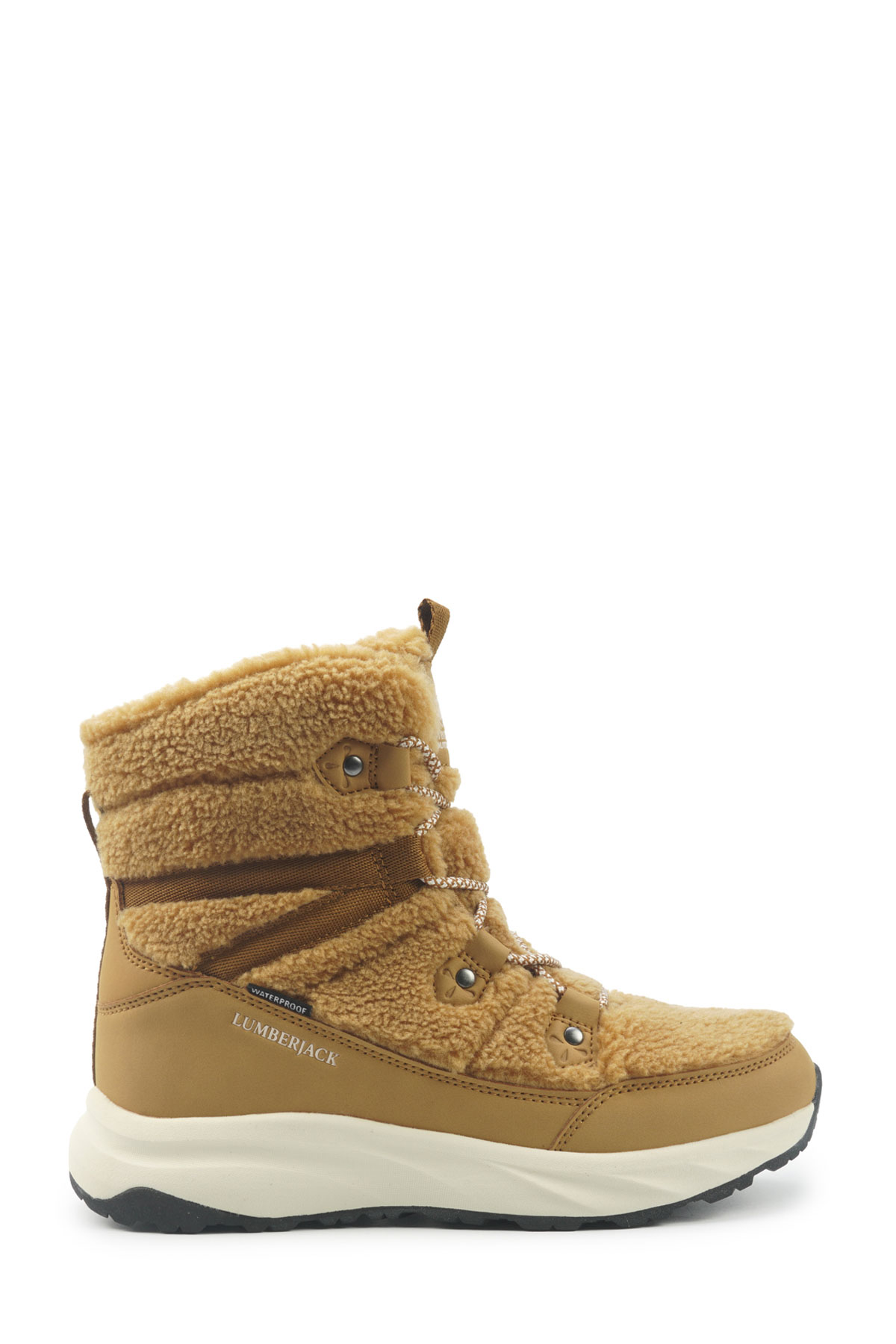 KIWI 5PR A KAHVE Kadın Kürklü Bot - Görsel 2