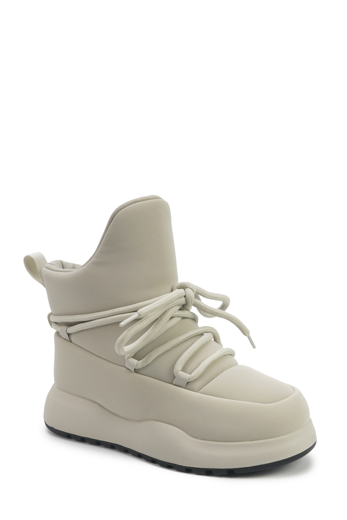 INT1225K124-KRK 5PR Gri Kadın Kar Botu - Görsel 3