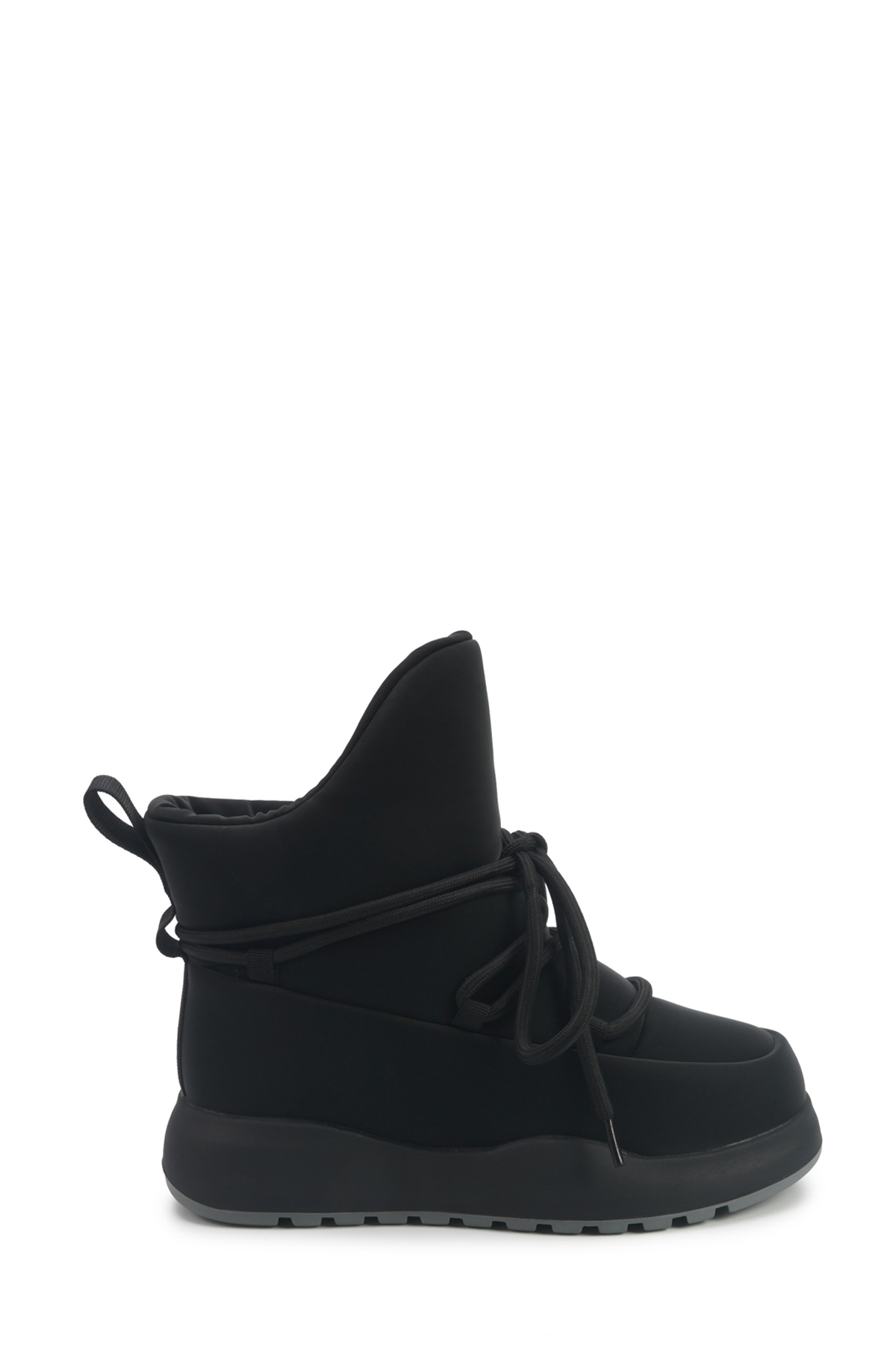 INT1225K124-KRK 5PR Siyah Kadın Kar Botu - Görsel 2