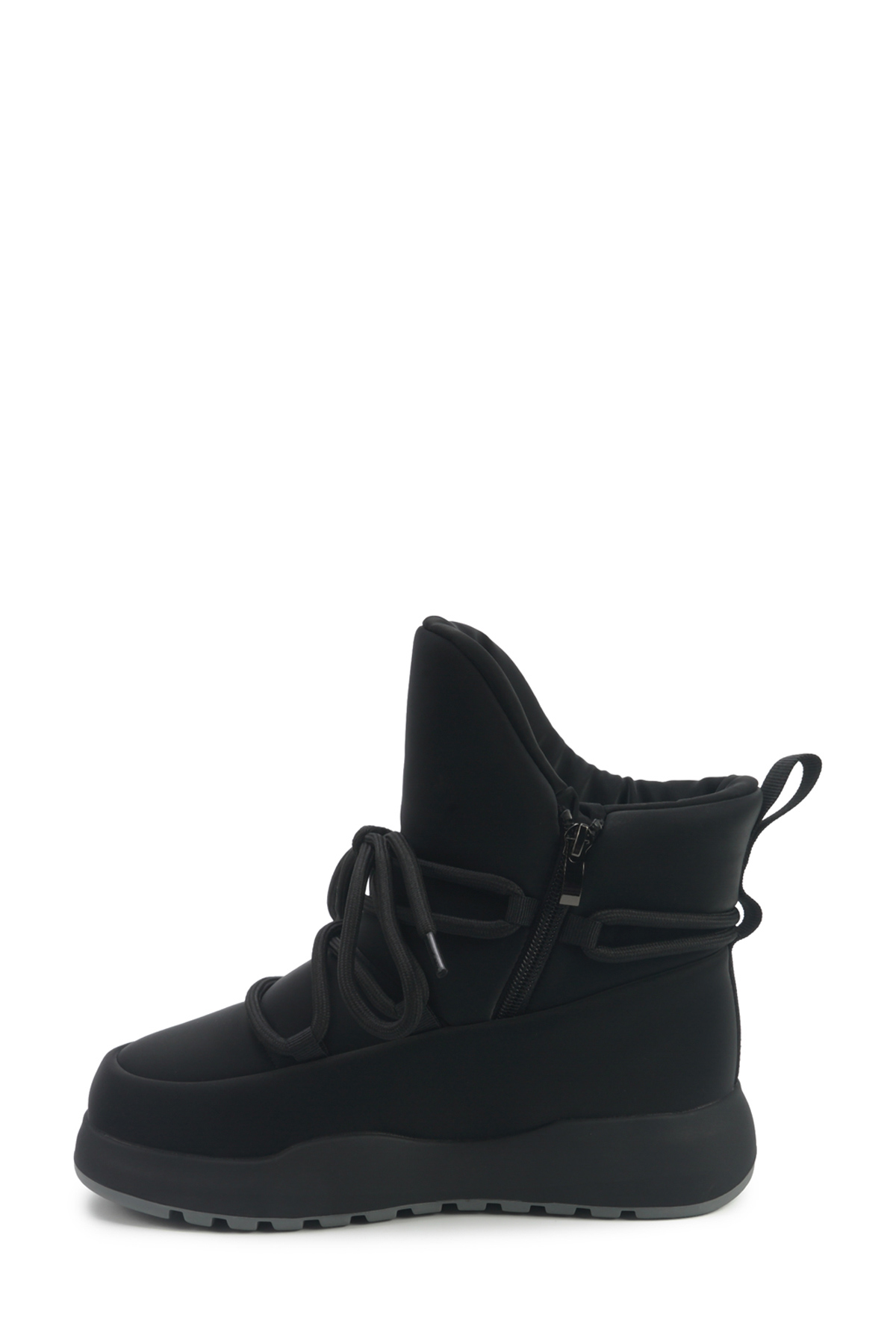 INT1225K124-KRK 5PR Siyah Kadın Kar Botu - Görsel 4