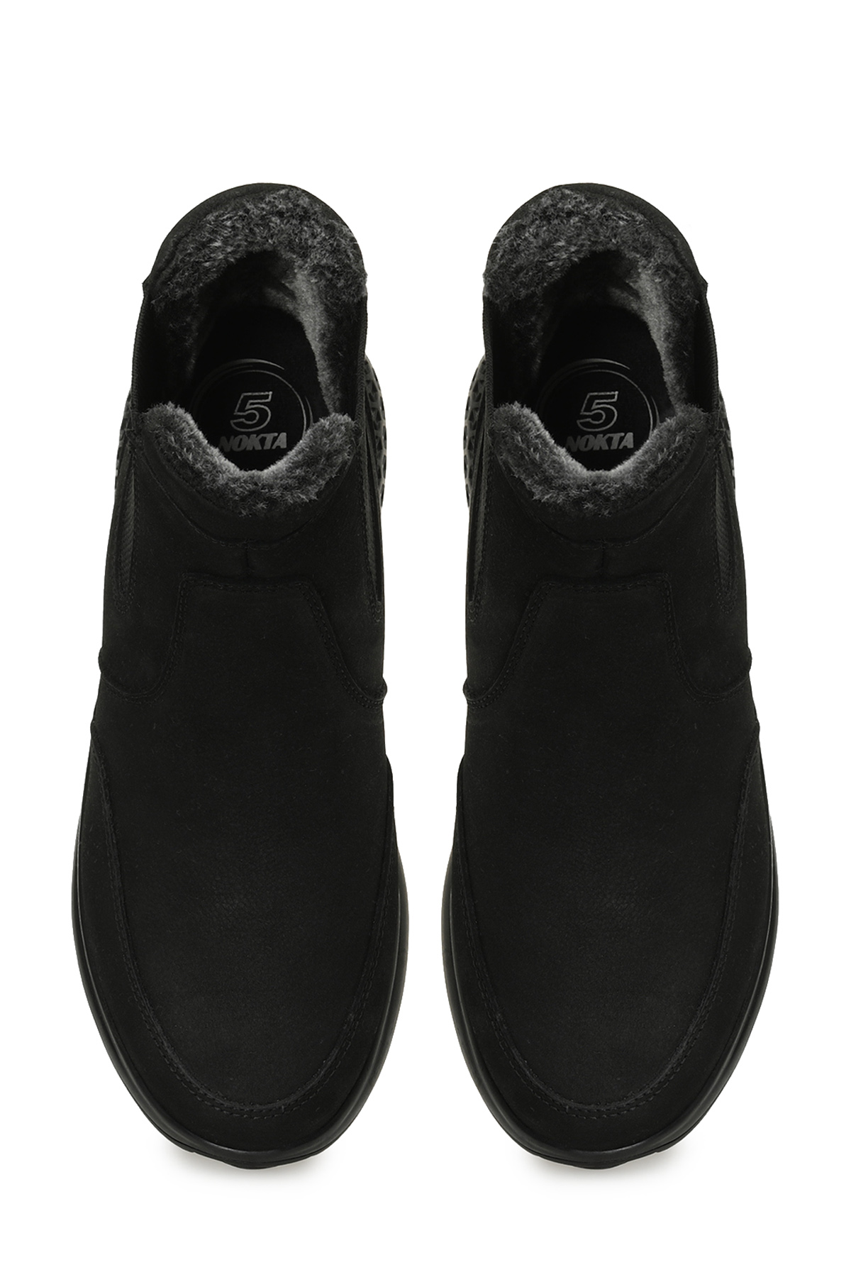 Polaris 5 Nokta 105329.Z5PR Siyah Kadın Düz Bot - Görsel 5