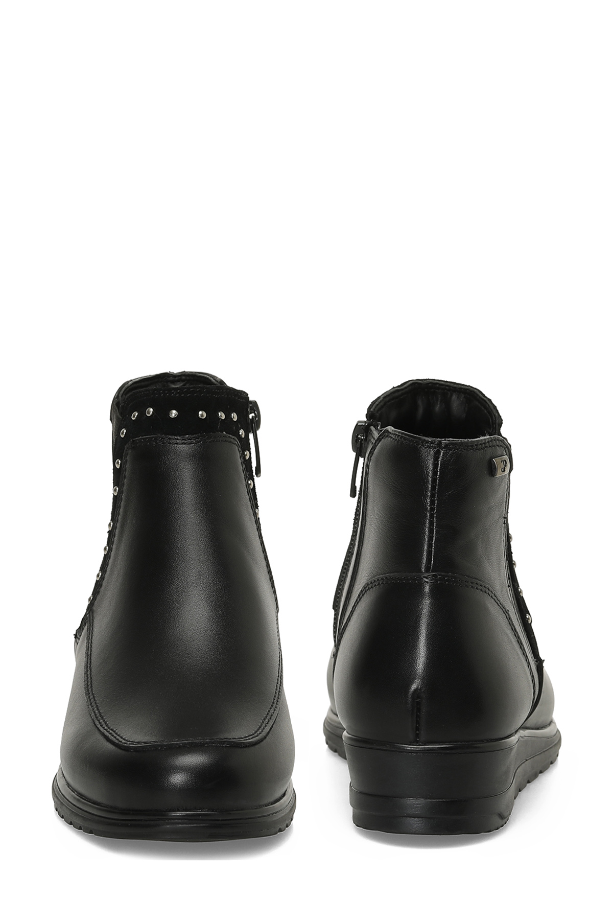 Polaris 5 Nokta 105655.Z5PR Siyah Kadın Dolgu Topuk Bot - Görsel 6