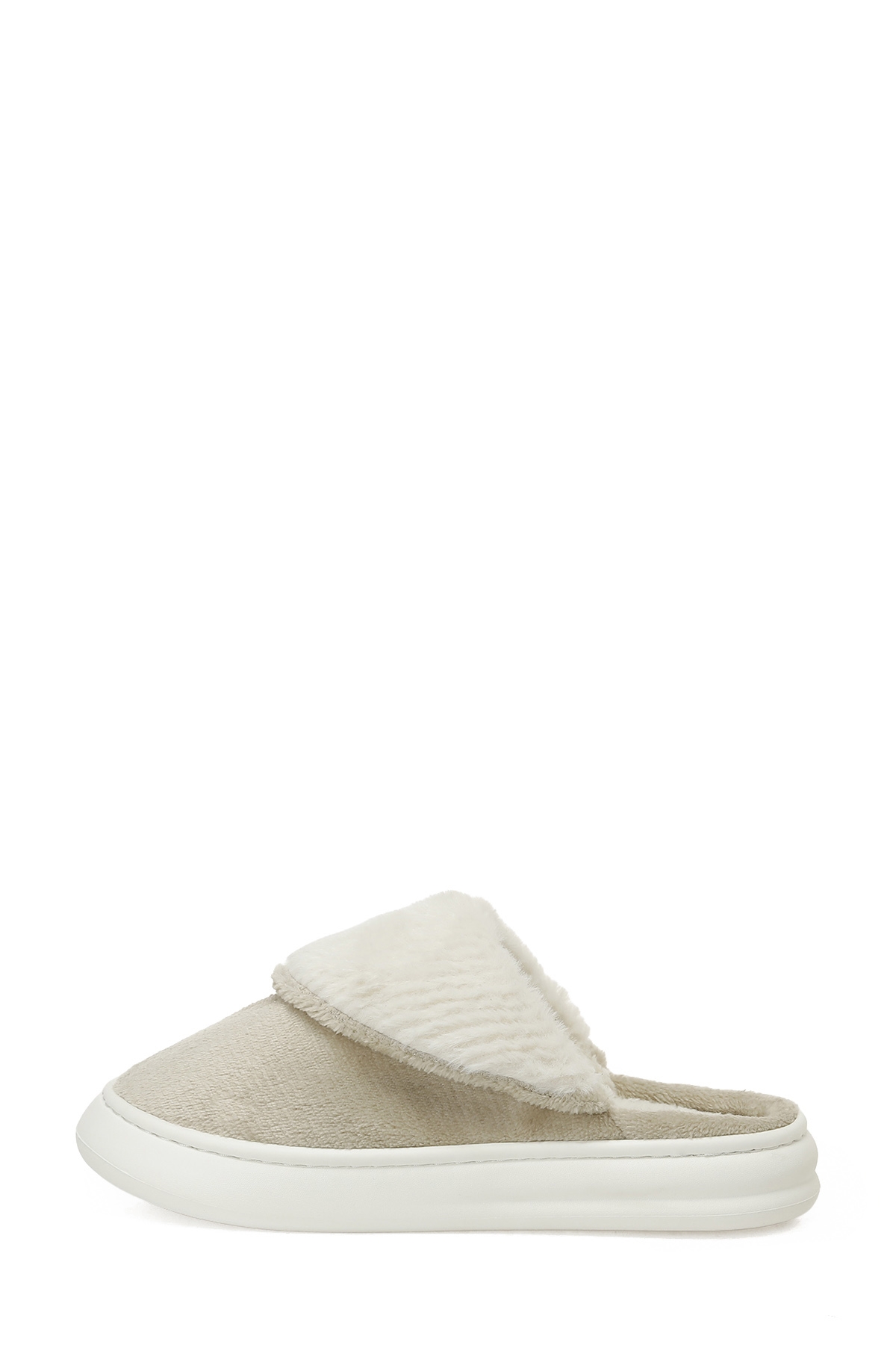 609088.Z5PR Bej Kadın Ev Terliği - Görsel 4