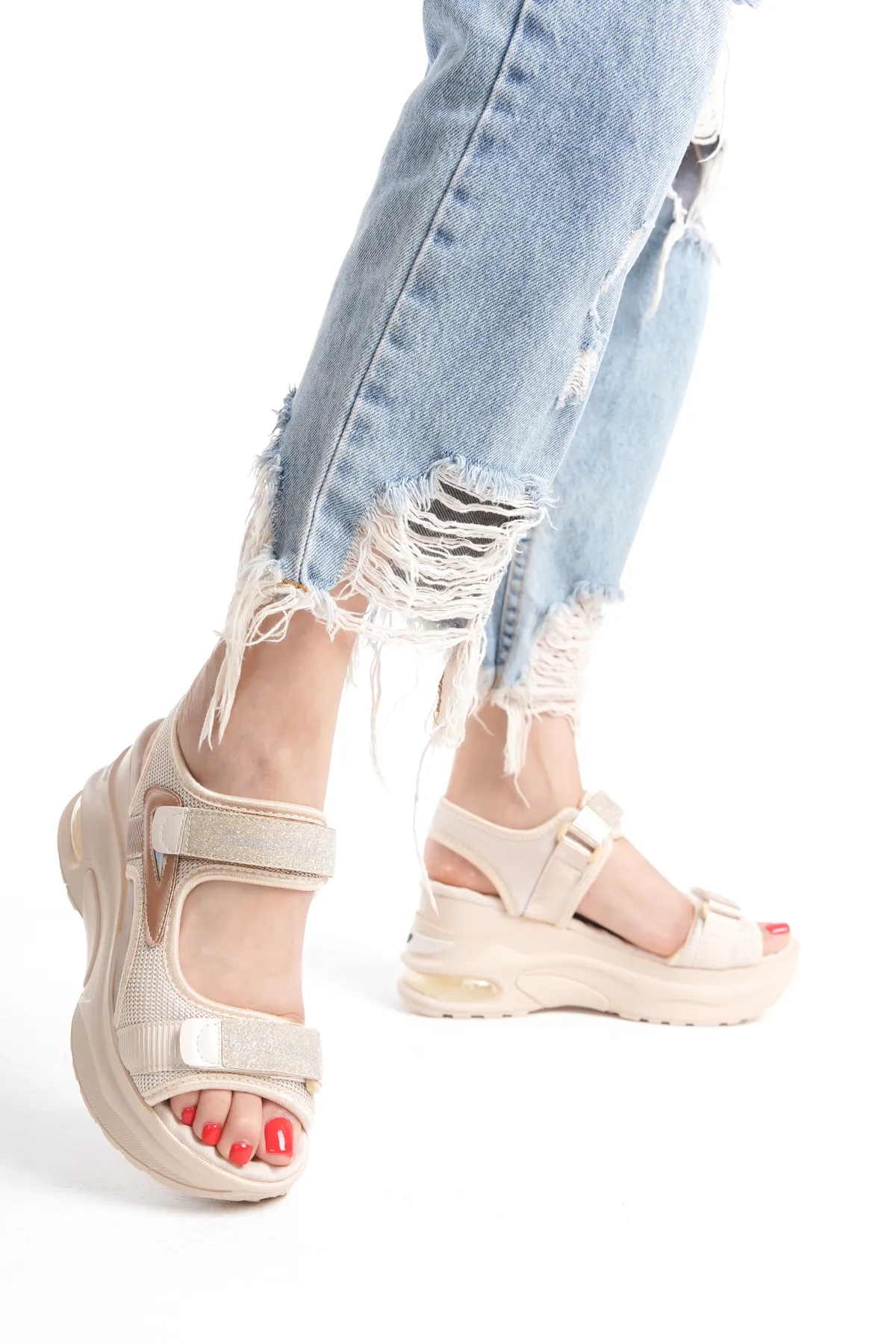 SMS 3031-02 Kadın Sandalet - Görsel 2