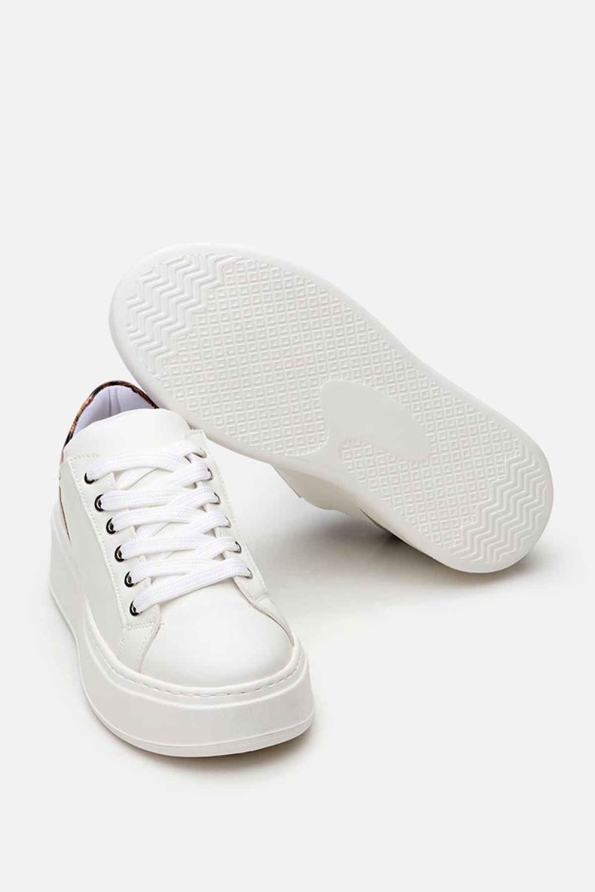 Beyaz Kadın Günlük Ayakkabı - Görsel 8