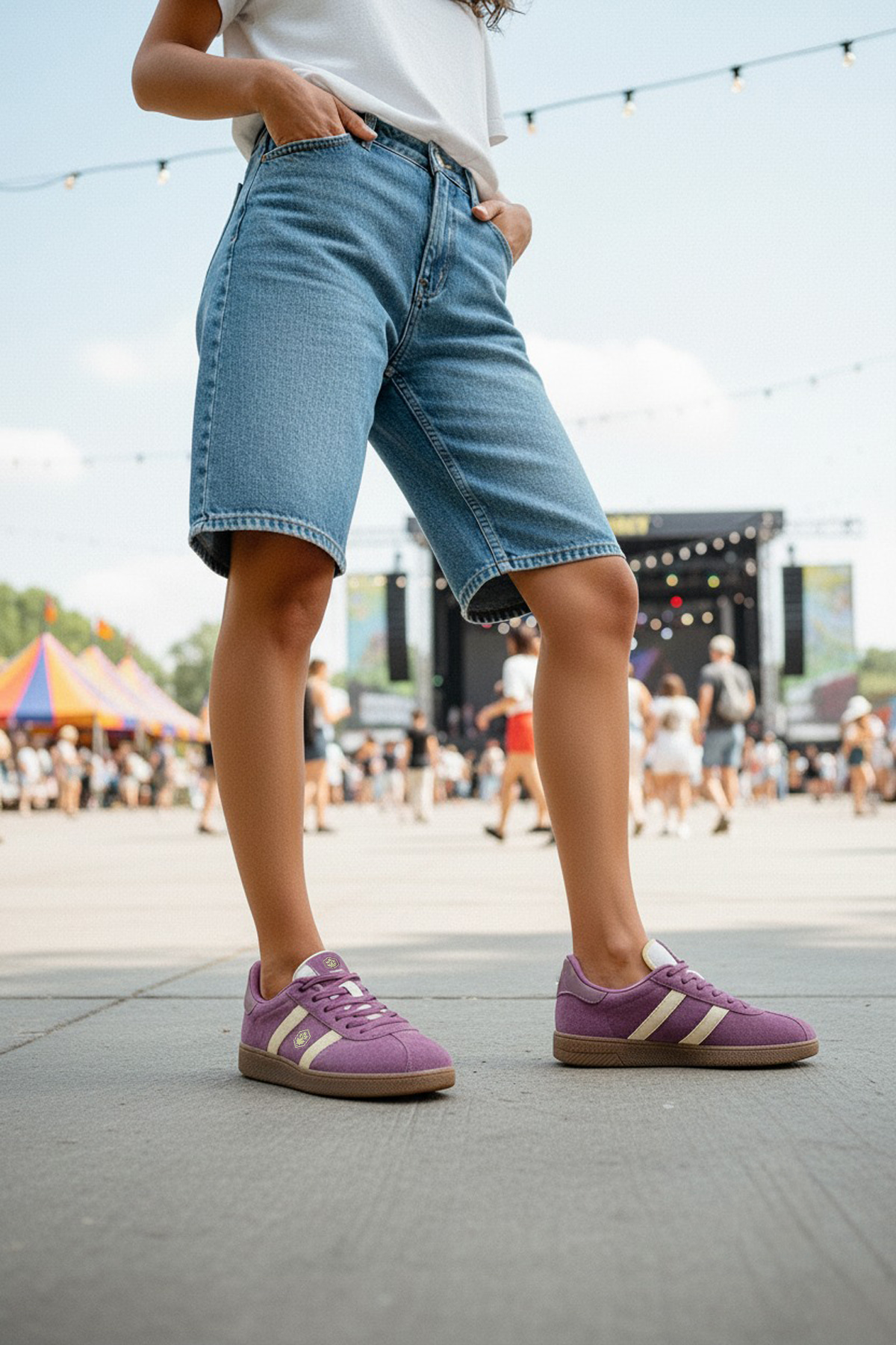 Lumberjack FROSTY WMN 5PR Mor Kadın Sneaker - Görsel 3