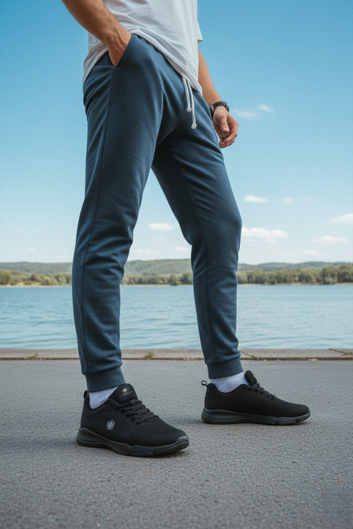 AGATHA 5PR Siyah Erkek Comfort Ayakkabı - Görsel 3