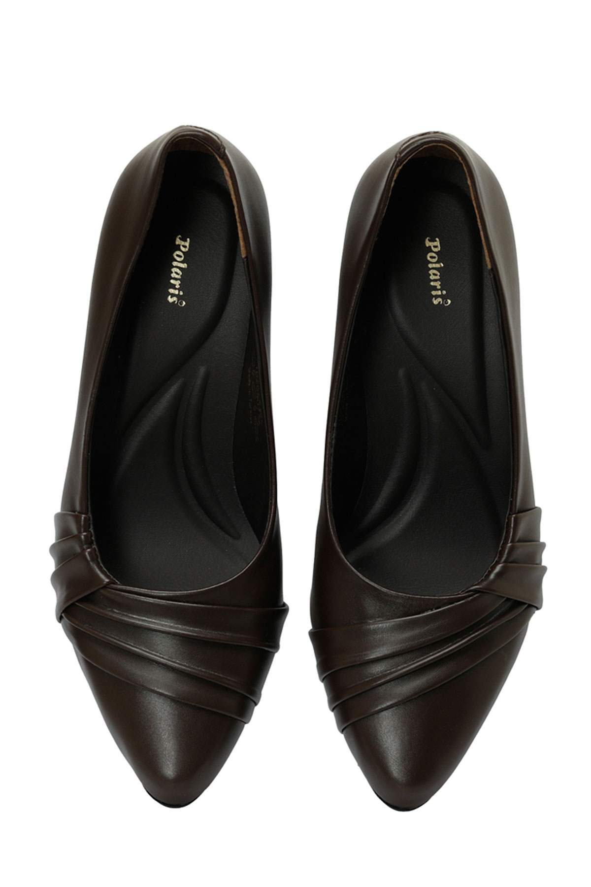 326032.Z 5PR Kahverengi Kadın Topuklu Ayakkabı - Görsel 5