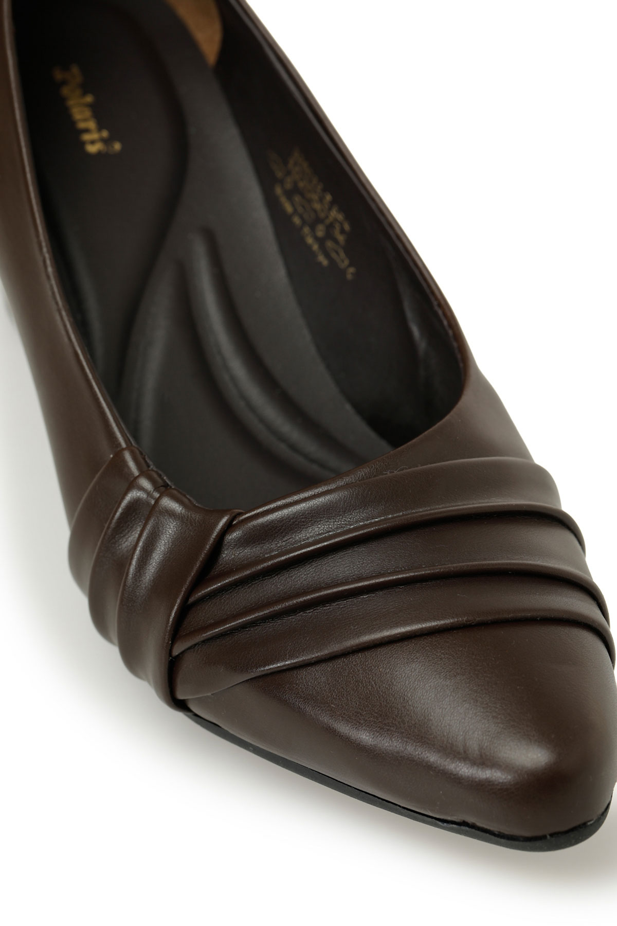 326032.Z 5PR Kahverengi Kadın Topuklu Ayakkabı - Görsel 8