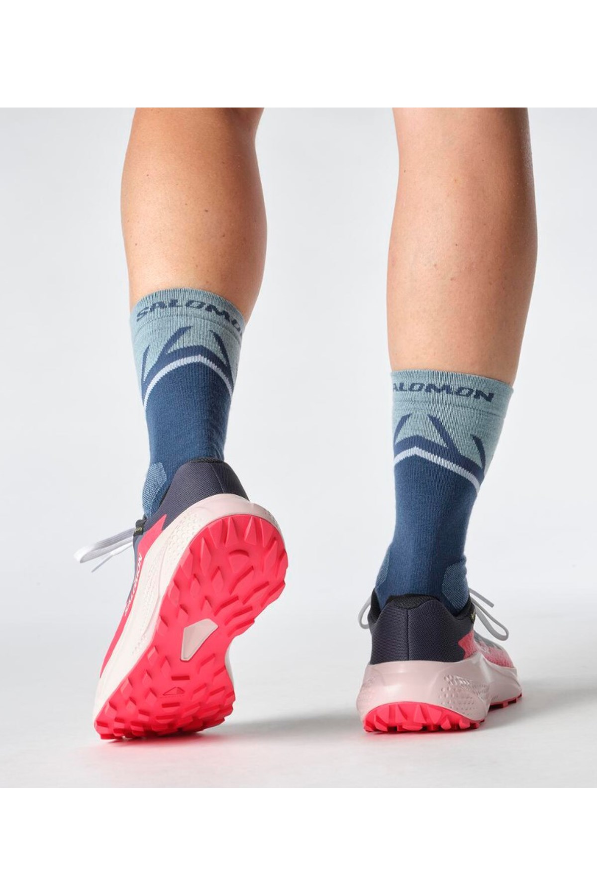 Salomon Beyaz Salomon Alphaglide Gore Gore-Tex Kadın Patika Koşusu Ayakkabısı L47802300