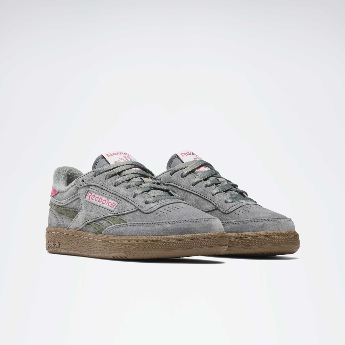 Reebok CLUB C REVENGE VINTAGE DUMAN GRI Kadın Sneaker