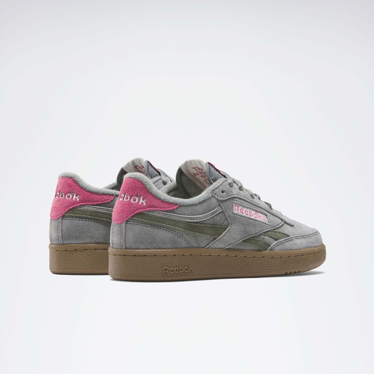 Reebok CLUB C REVENGE VINTAGE DUMAN GRI Kadın Sneaker