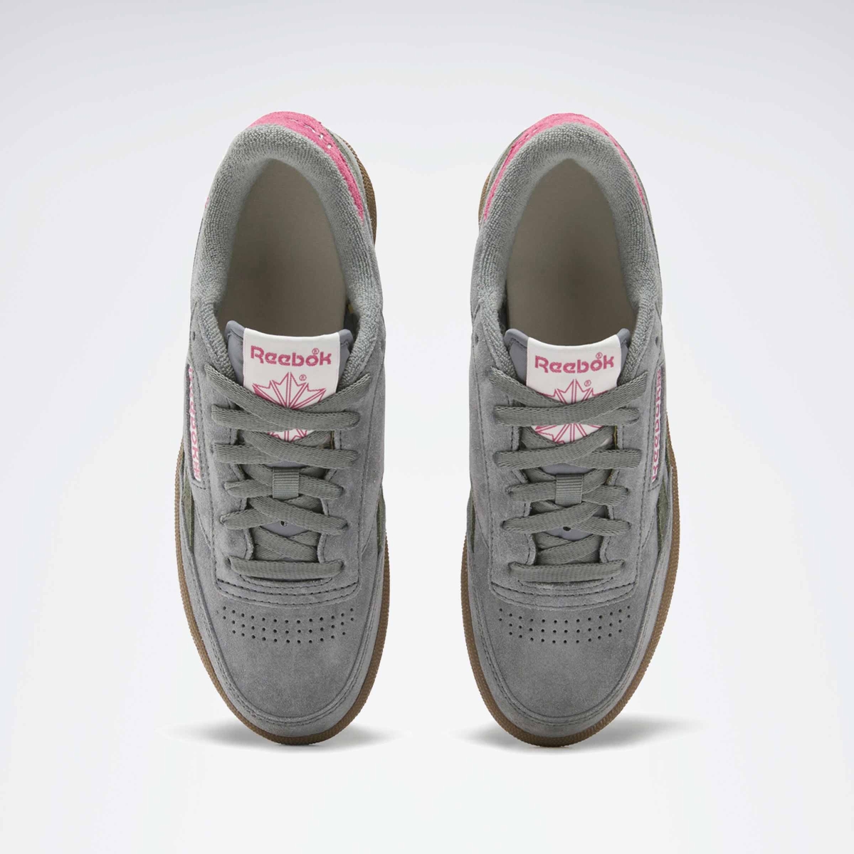 Reebok CLUB C REVENGE VINTAGE DUMAN GRI Kadın Sneaker