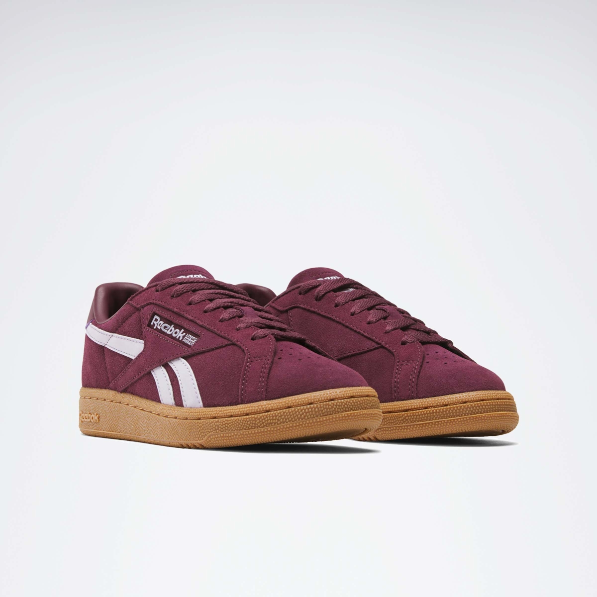 Reebok CLUB C GROUNDS UK VISNE CURUGU Kadın Sneaker