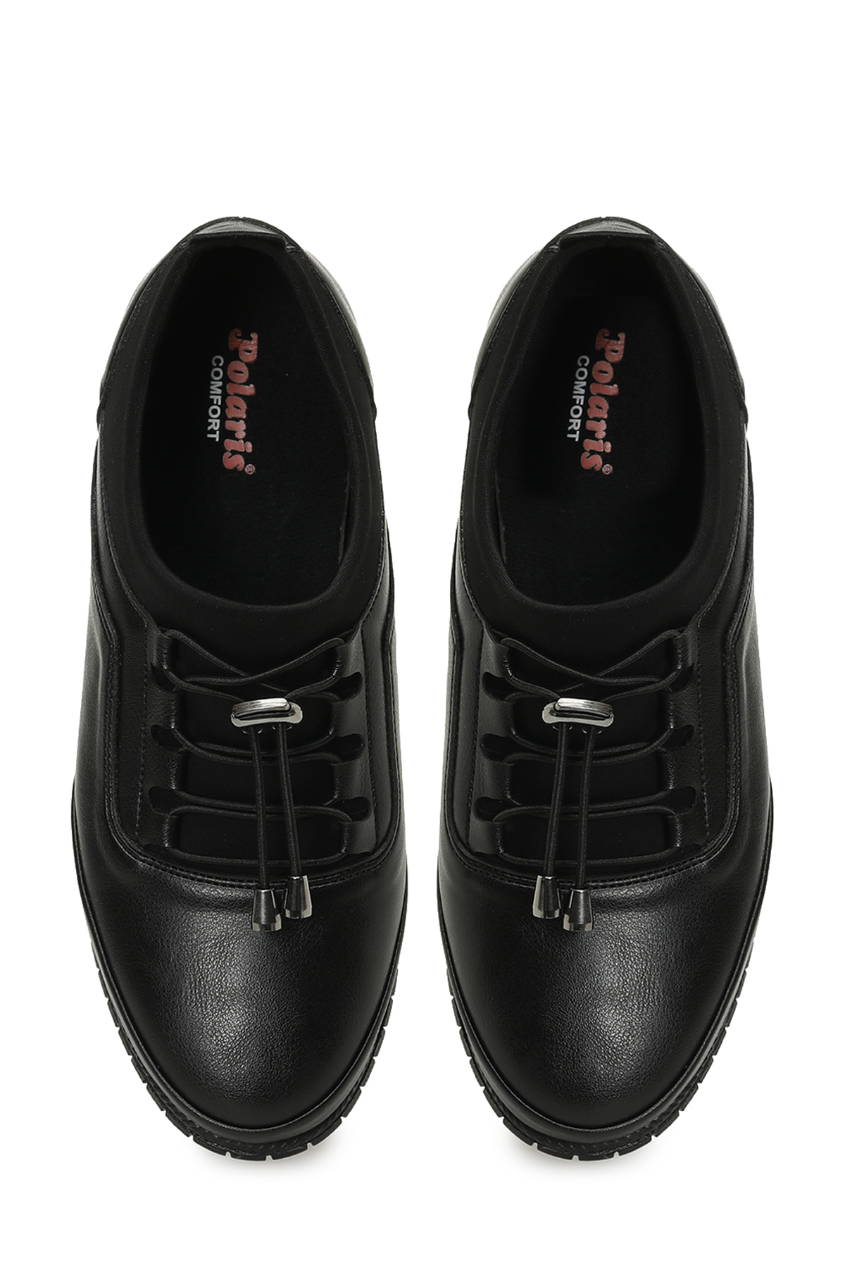 Polaris 167034.Z5PR Siyah Kadın Düz Ayakkabı - Görsel 5