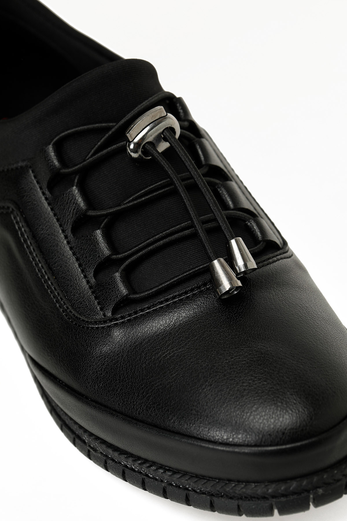 Polaris 167034.Z5PR Siyah Kadın Düz Ayakkabı - Görsel 8