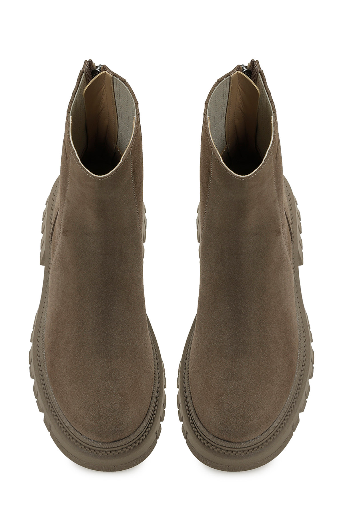 REBECCA 5PR KAHVE Kadın Chelsea Bot - Görsel 5