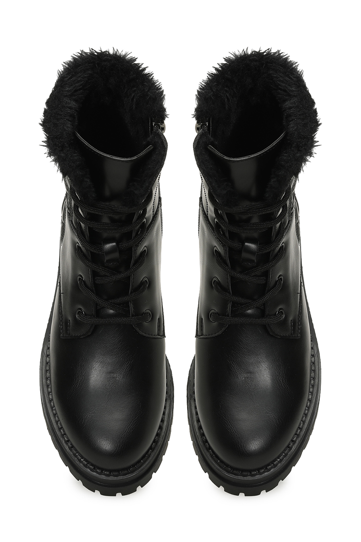 Polaris 326574.Z 5PR Siyah Kadın Bot - Görsel 5