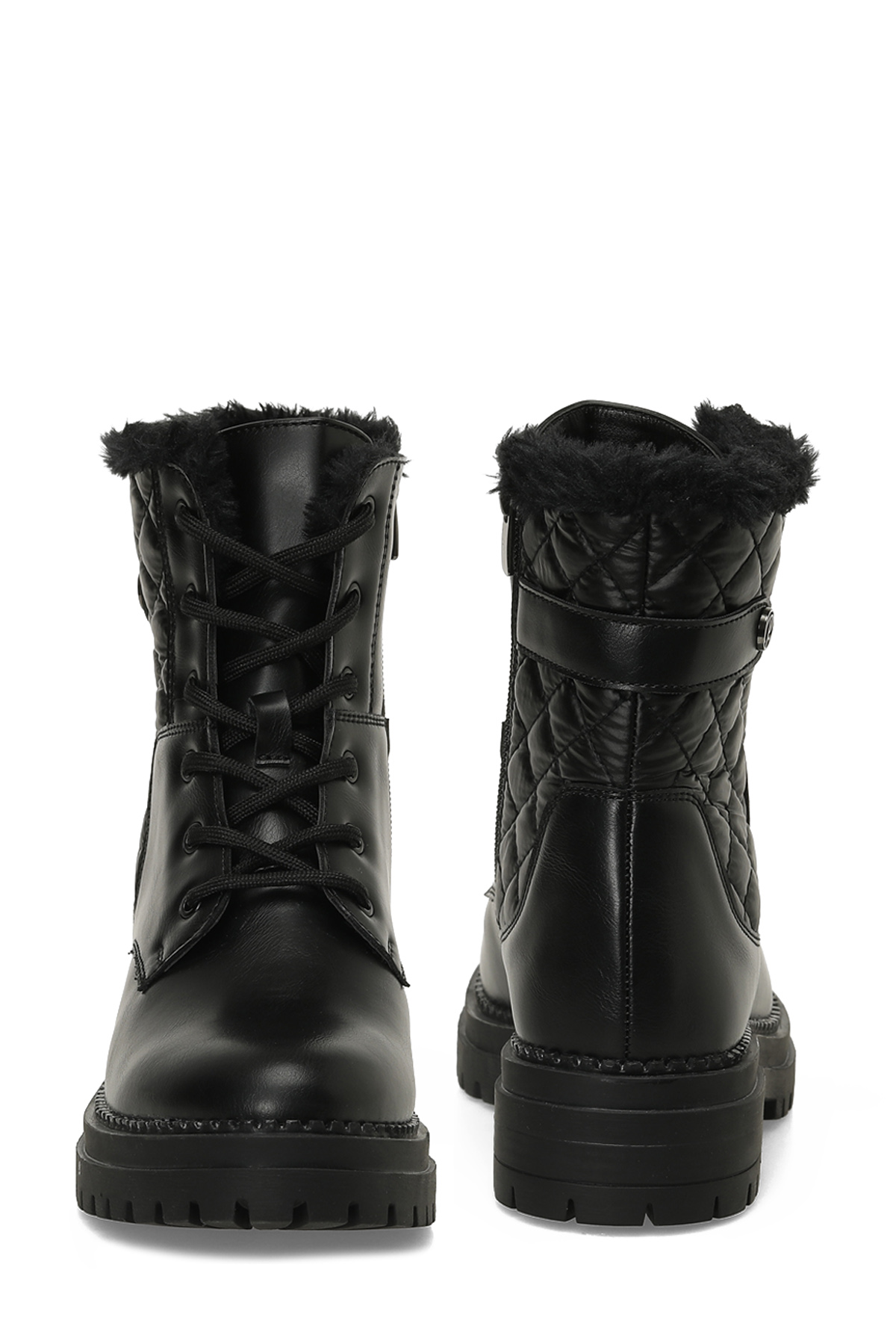 Polaris 326574.Z 5PR Siyah Kadın Bot - Görsel 6