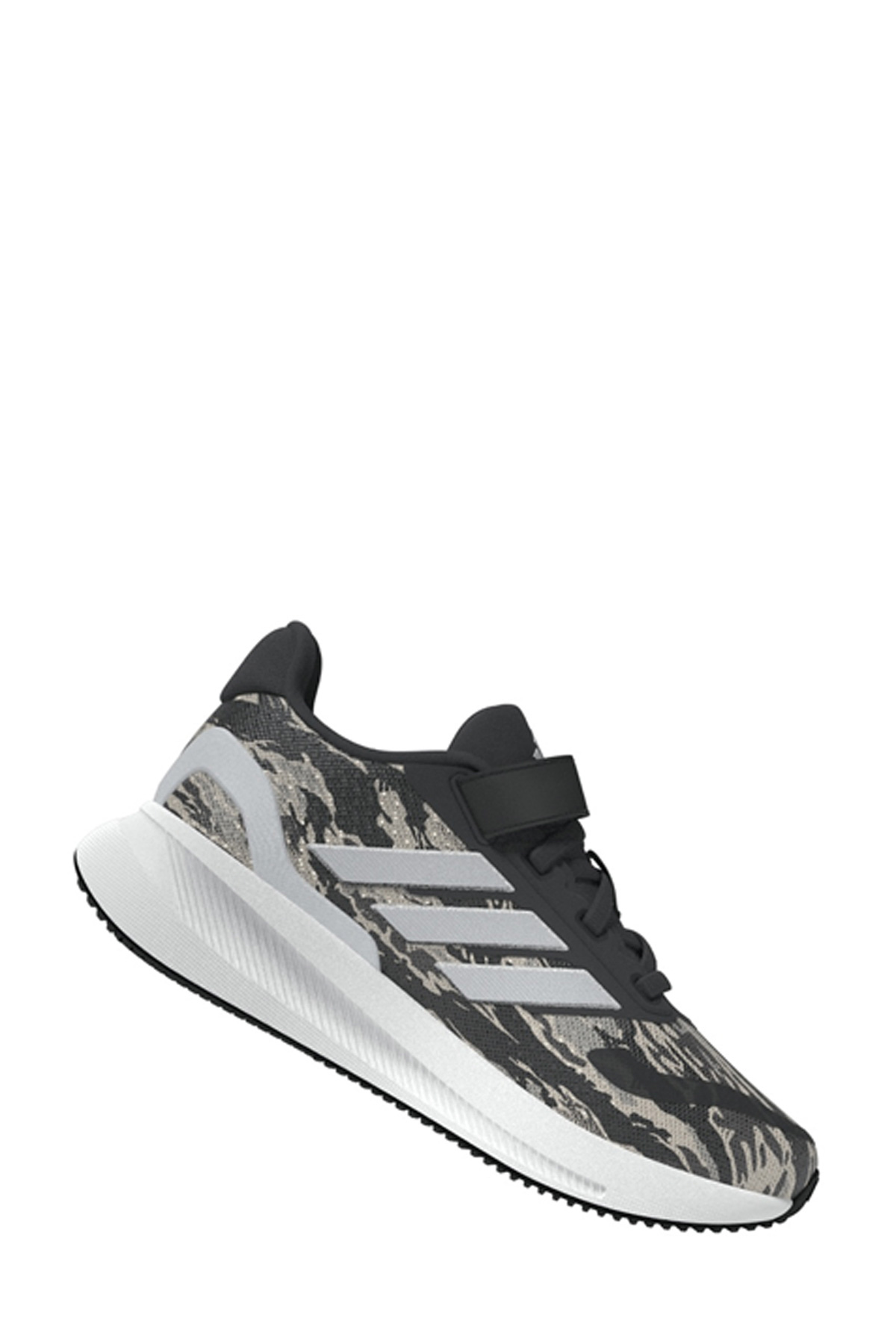 adidas RUNFALCON 5 EL C GRI Erkek Çocuk Spor Ayakkabı - Görsel 6