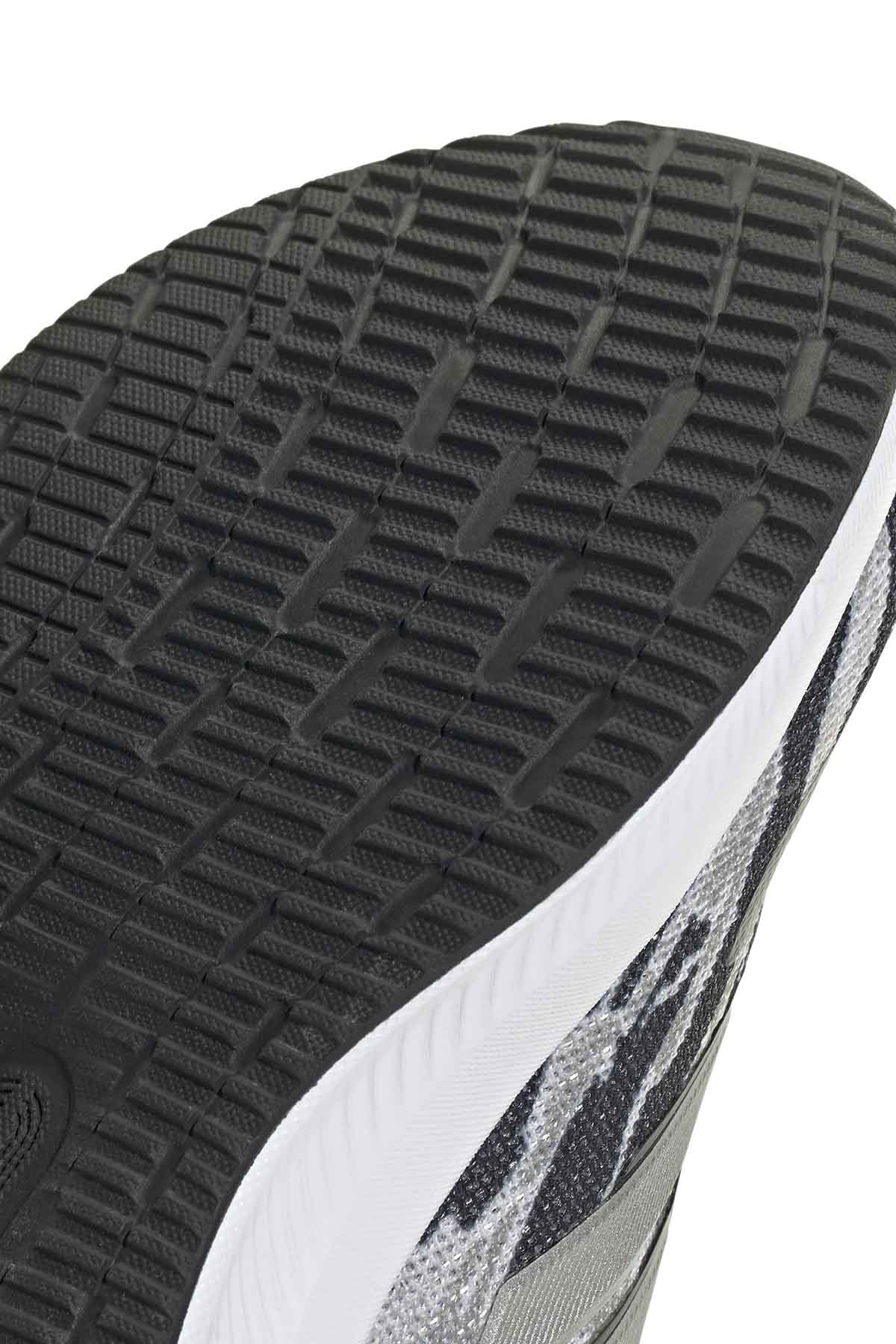 adidas RUNFALCON 5 EL C GRI Erkek Çocuk Spor Ayakkabı - Görsel 8