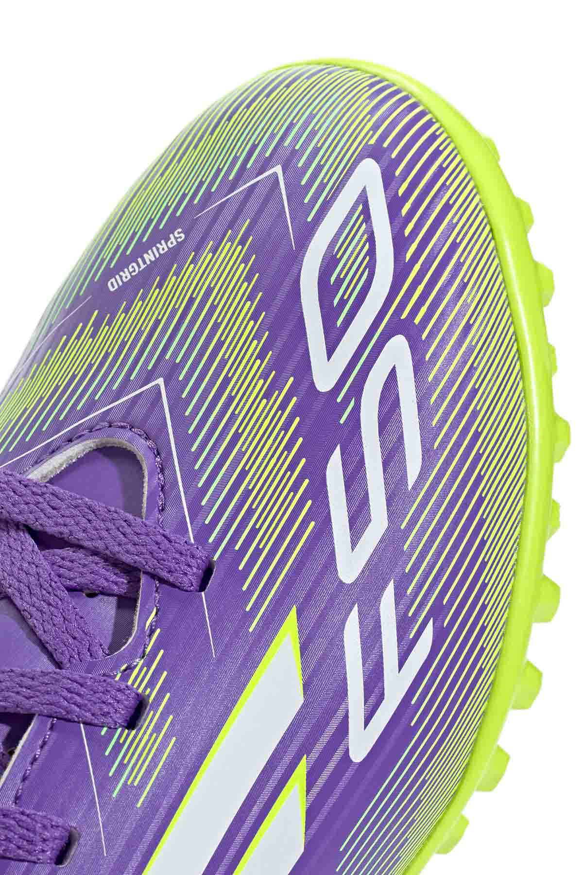 F50 CLUB FG/MG J Mor Erkek Çocuk Krampon - Görsel 8