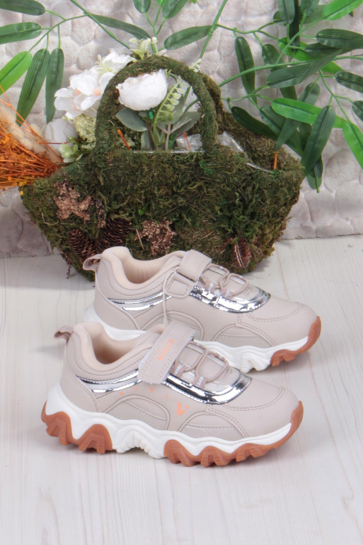 346.F25K.210 Dream Bej Outdoor Kız Çocuk Ayakkabı - Görsel 2