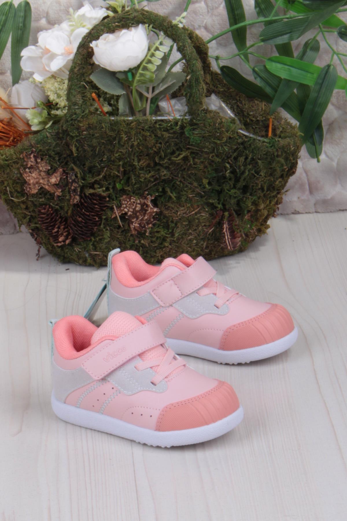 946.E25K.215 Ayden Bebe Pudra Hafif Rahat Kız Çocuk Bot - Görsel 2