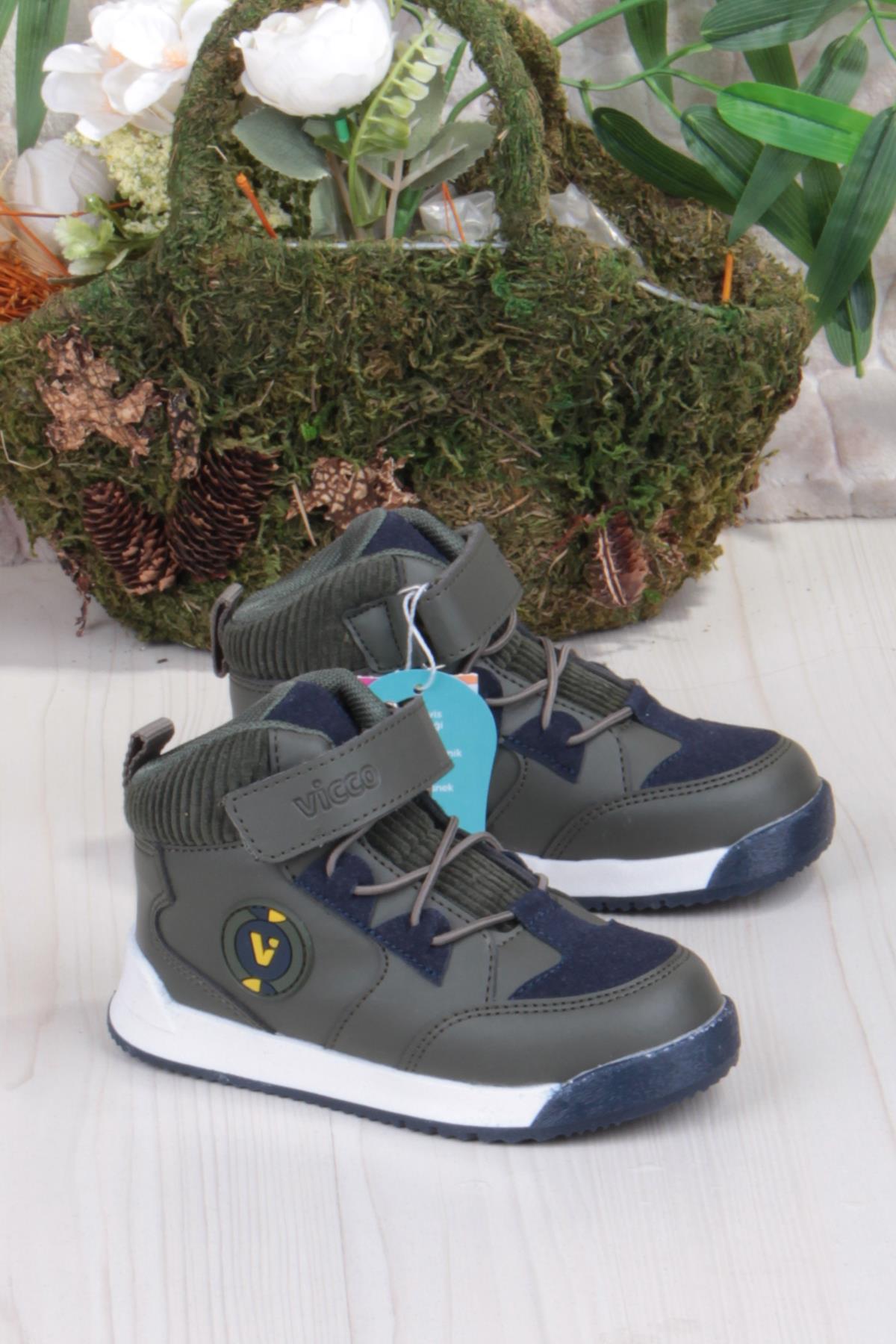 946.B24K.413 Hippi Haki Erkek Çocuk Bot - Görsel 2