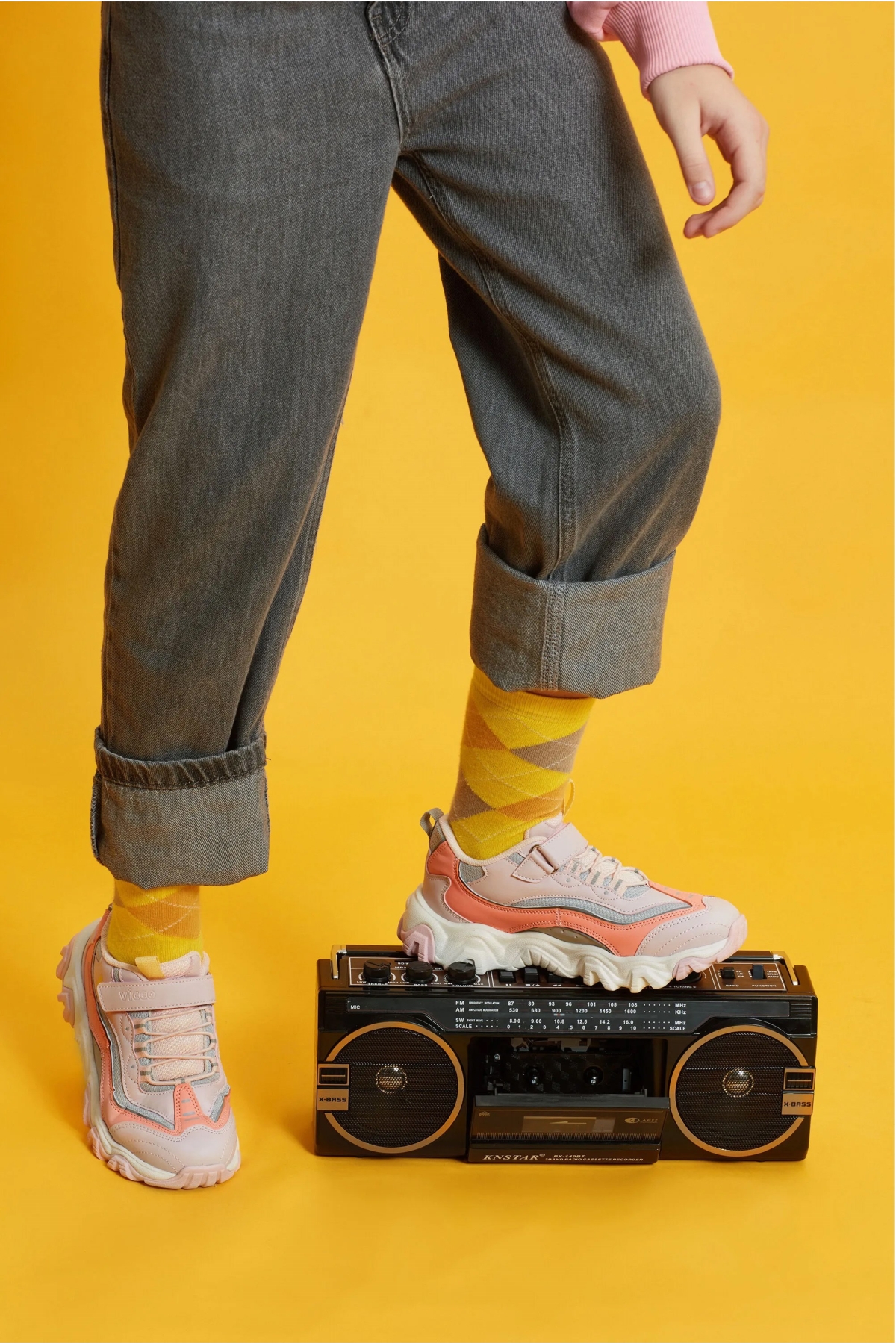 Pote Kız Çocuk Rahat Kauçuk Taban Spor Ayakkabı - Görsel 2