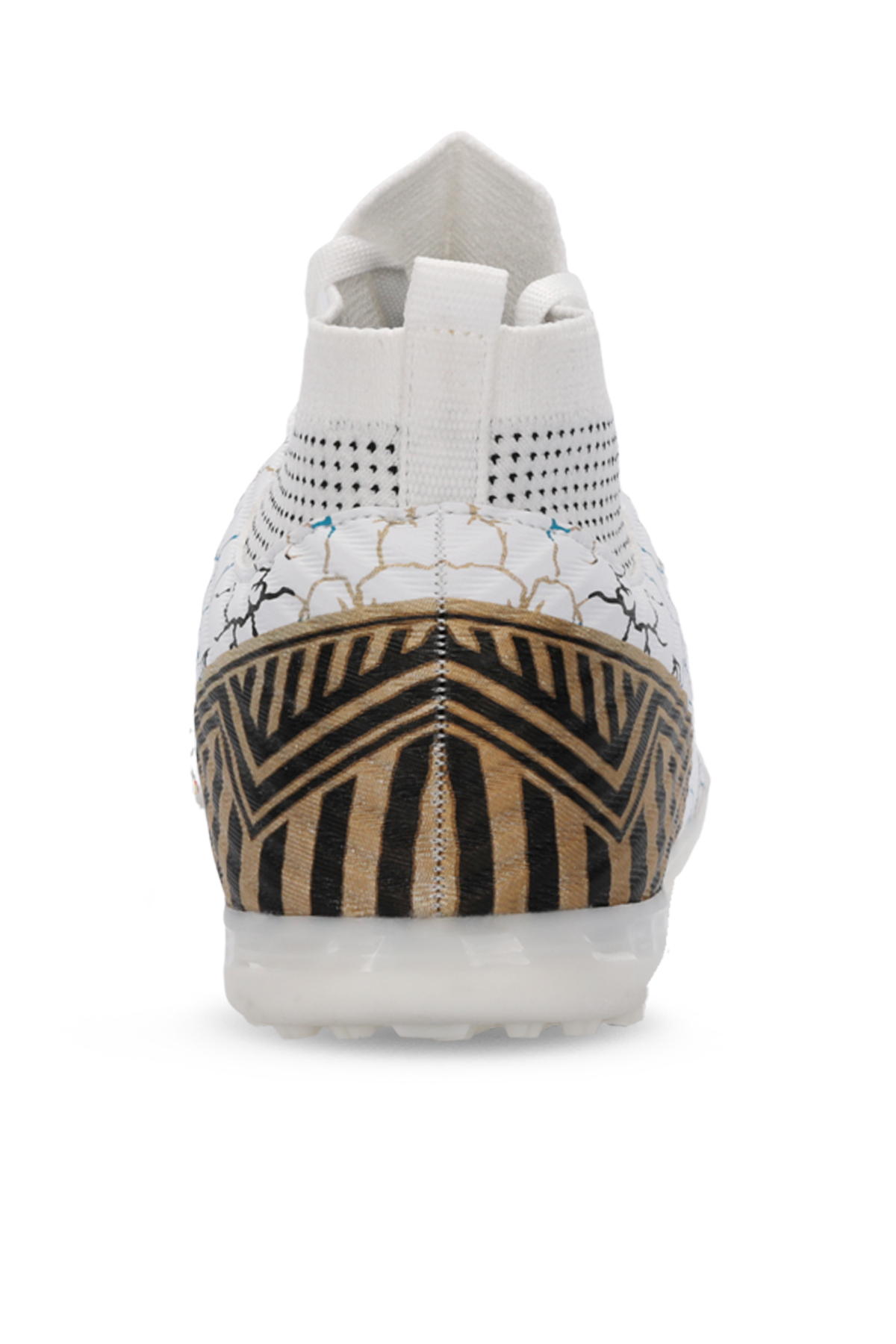 CORNER Unisex Futbol Ayakkabı Beyaz / Mavi - Görsel 7