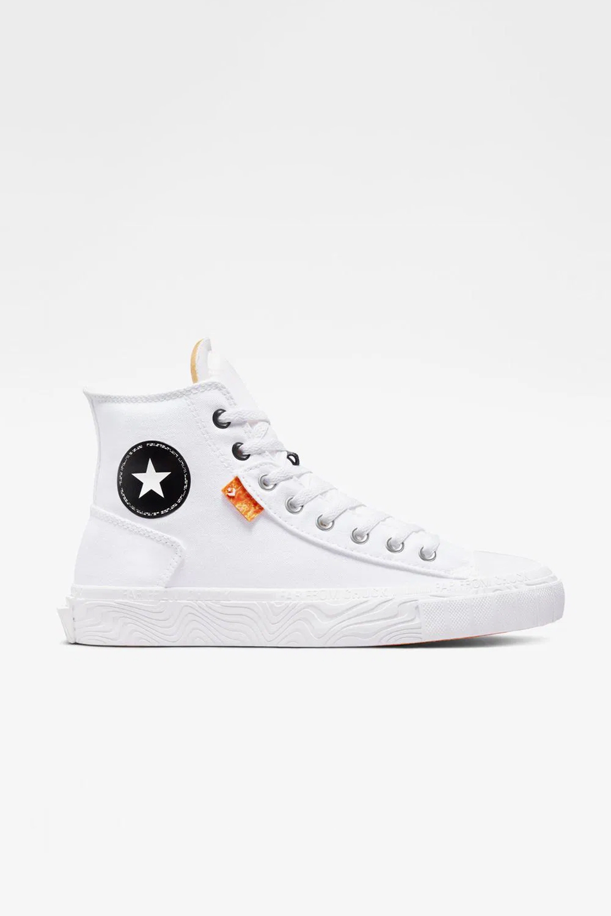 CHUCK TAYLOR ALT STAR HI Unisex Sneaker Ayakkabı Beyaz / Siyah - Görsel 2