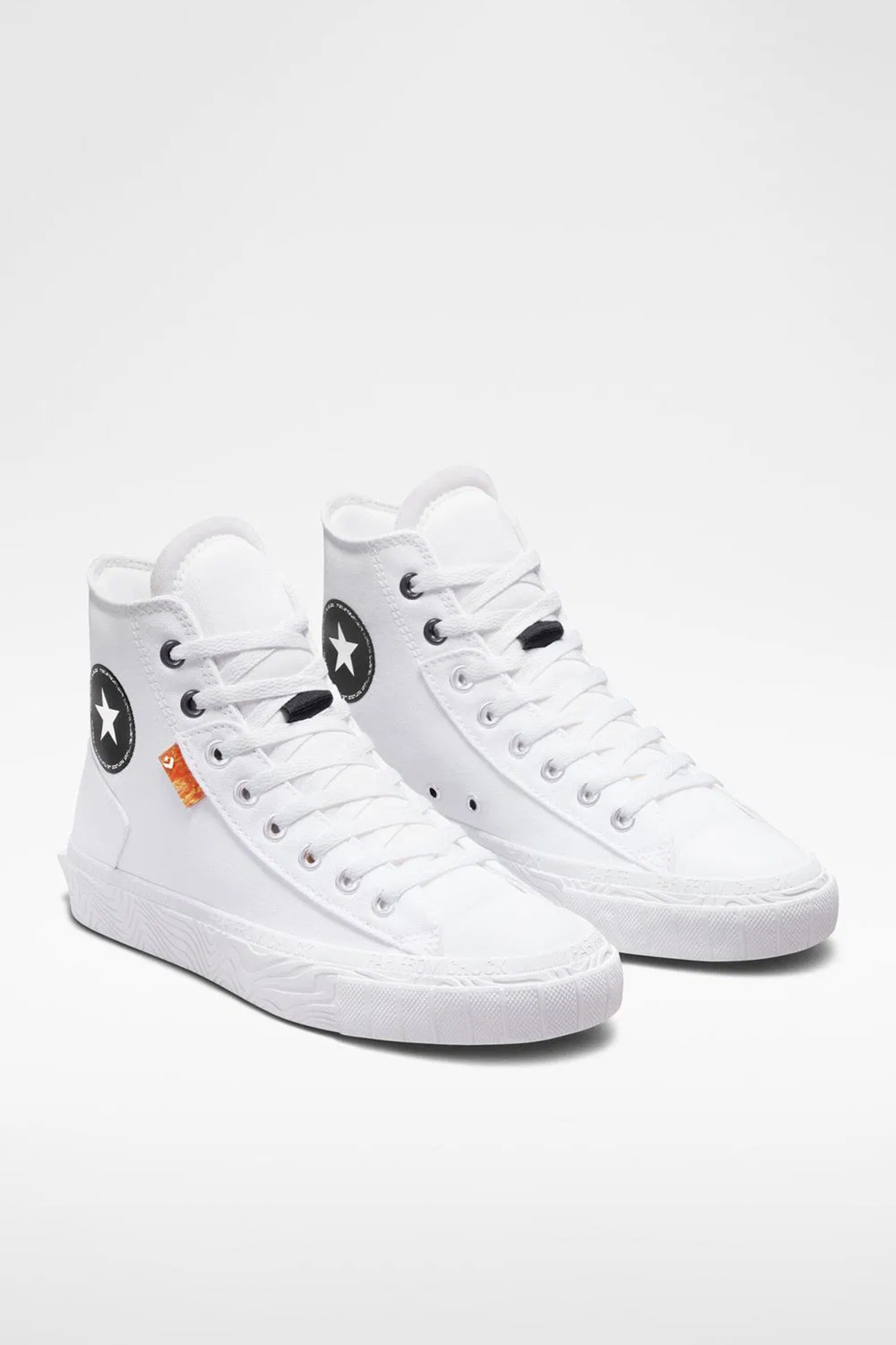 CHUCK TAYLOR ALT STAR HI Unisex Sneaker Ayakkabı Beyaz / Siyah - Görsel 3