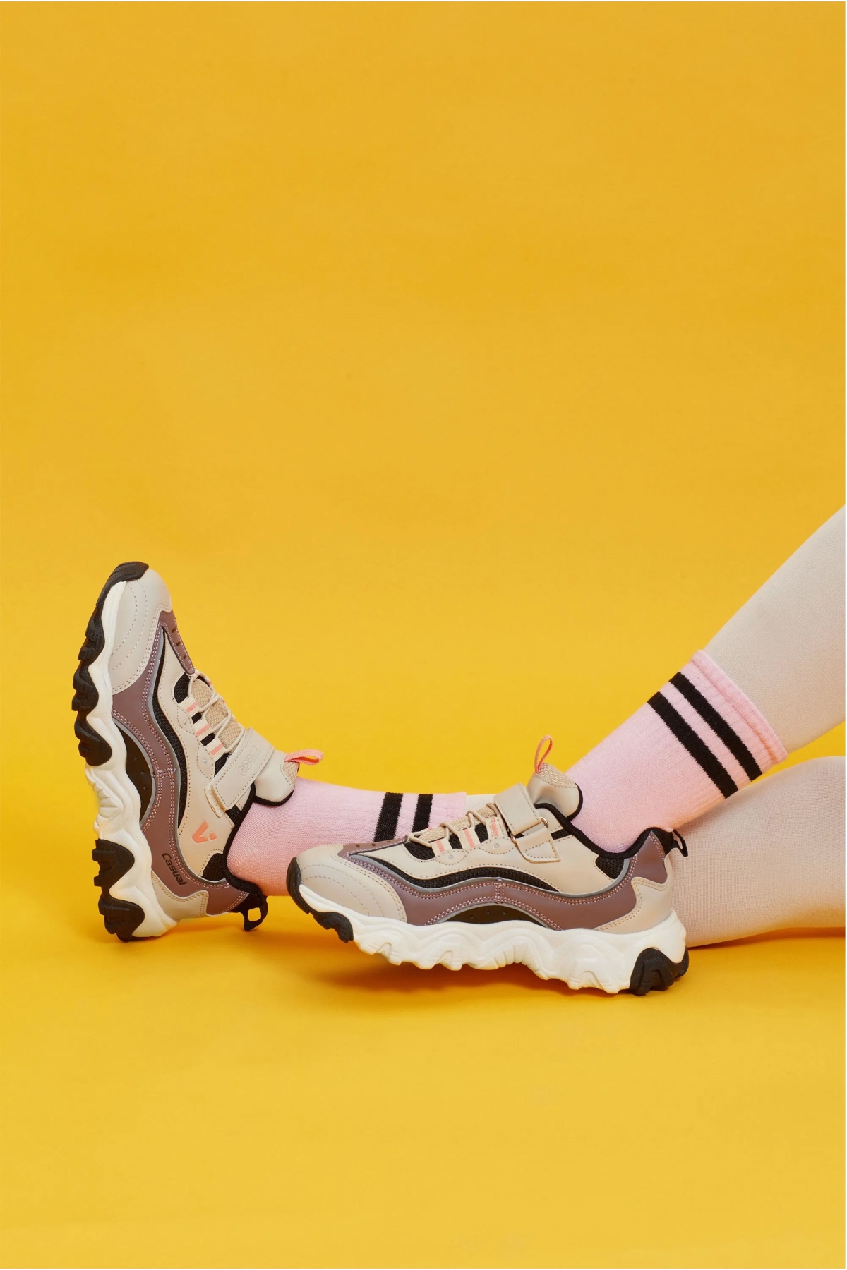 Pote Kız Çocuk Rahat Kauçuk Taban Spor Ayakkabı - Görsel 4