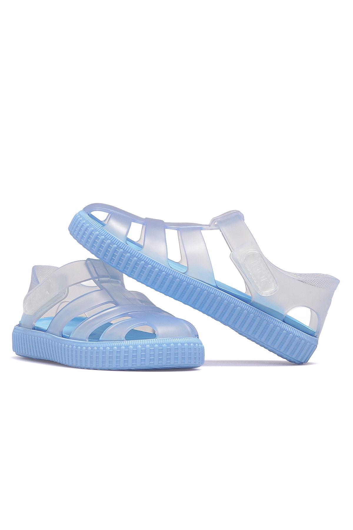 Nıco Crıstal Kaymaz Taban Çocuk Günlük Sandalet 25y S10290 Şeffaf/mavi - Görsel 7